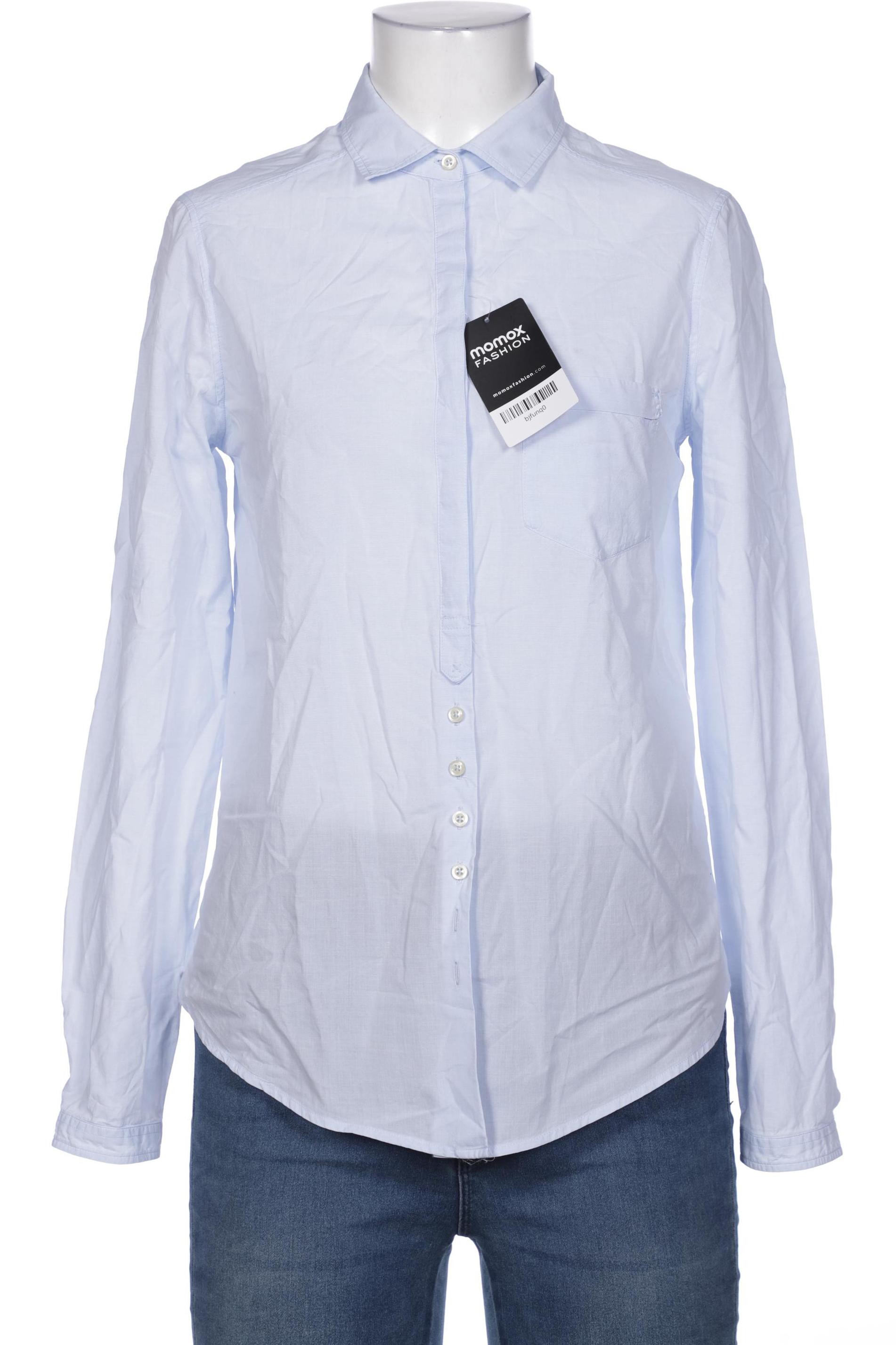 

Massimo Dutti Damen Bluse, hellblau