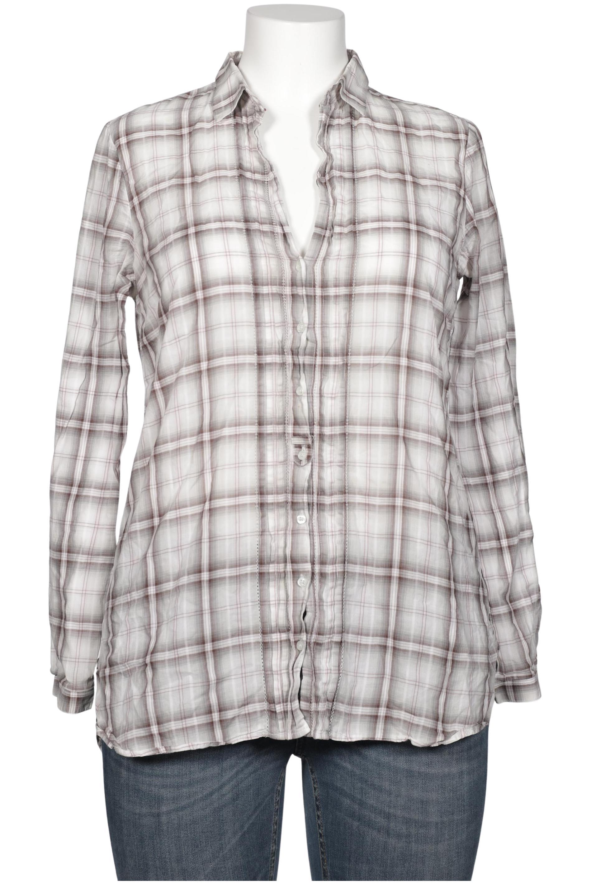 

Massimo Dutti Damen Bluse, grau, Gr. 42