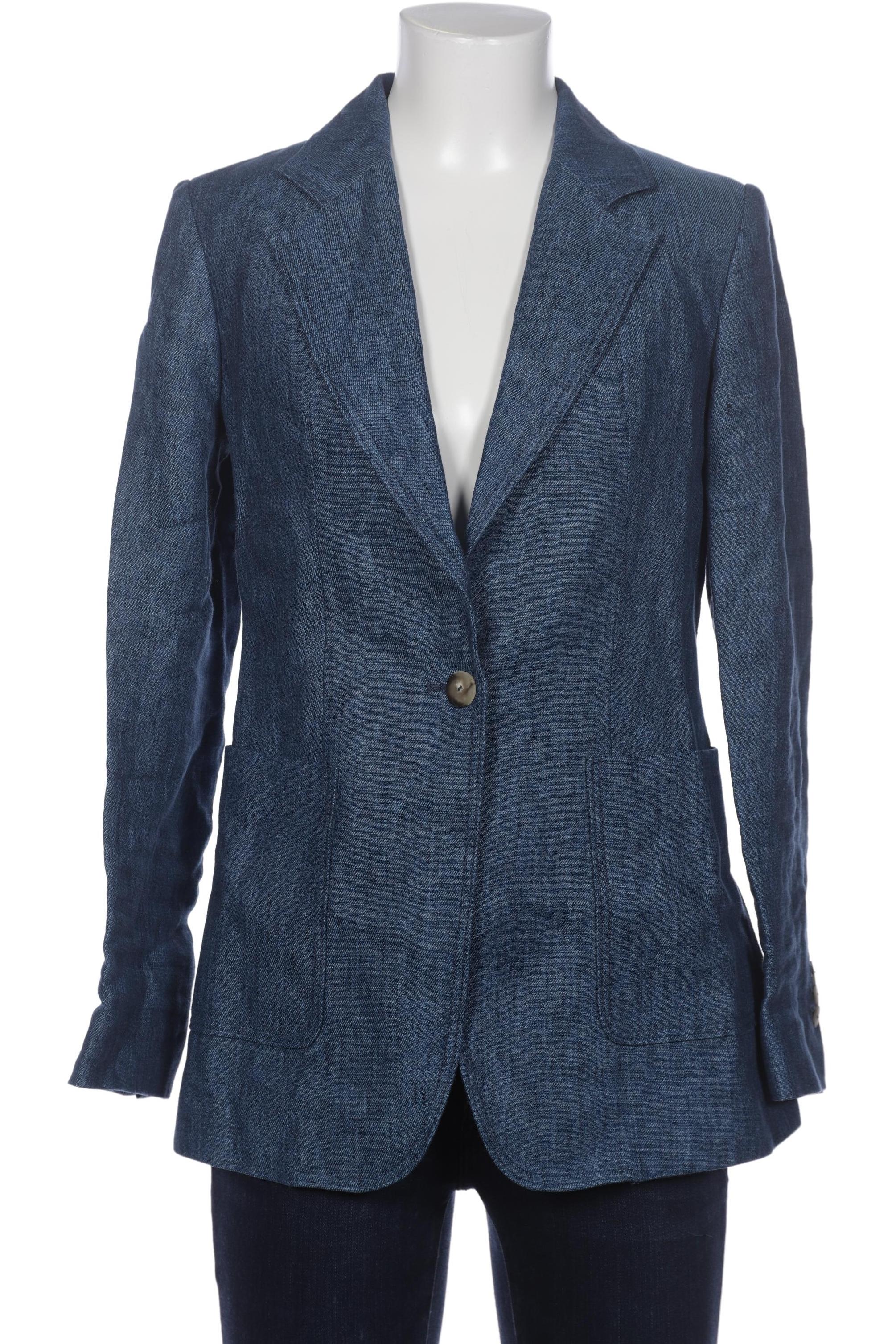 

Massimo Dutti Damen Blazer, blau, Gr. 38