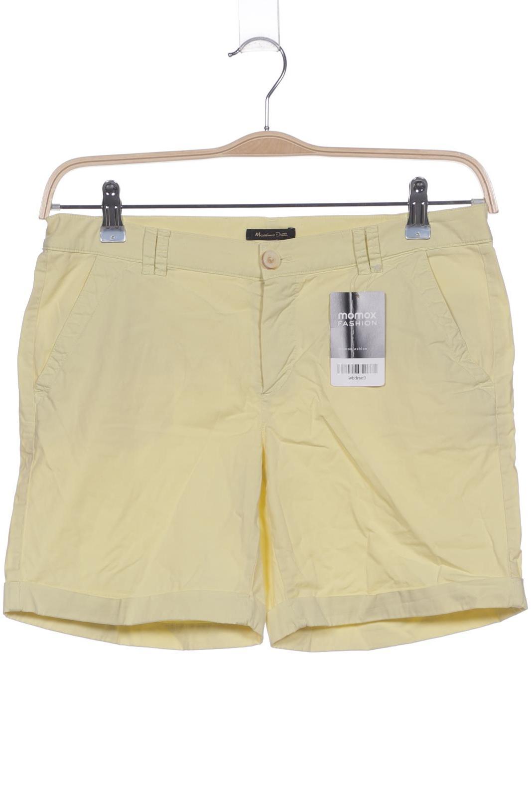 

Massimo Dutti Damen Shorts, gelb, Gr. 38