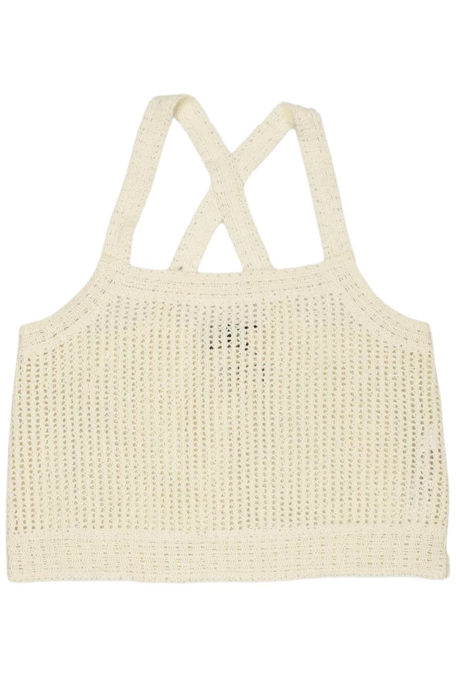 

Massimo Dutti Damen Top, beige, Gr. 36