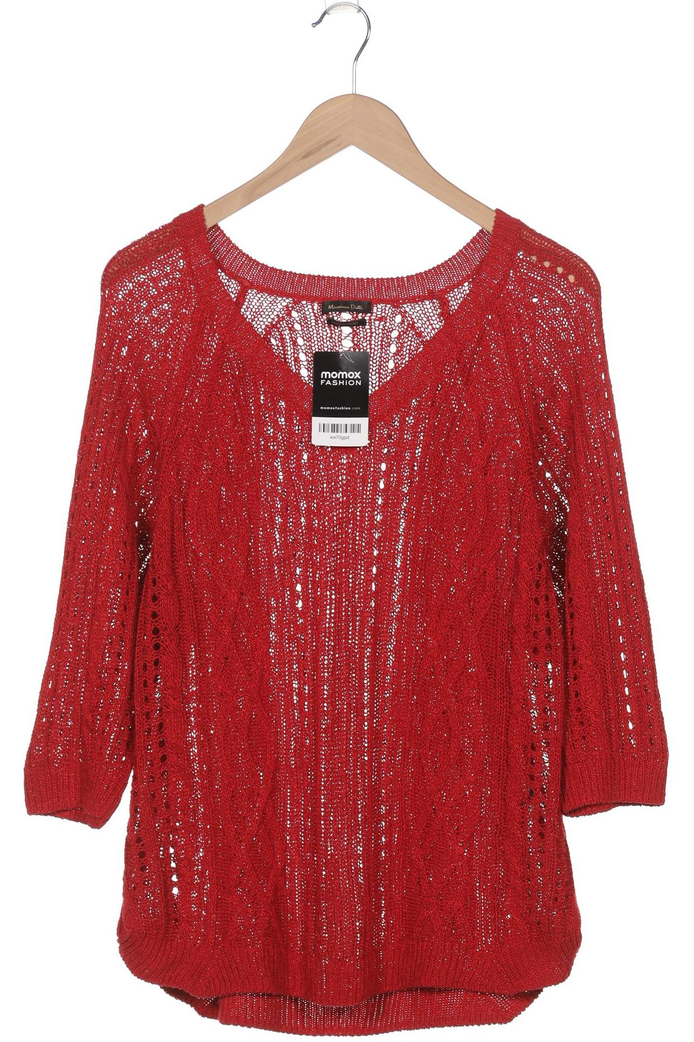 

Massimo Dutti Damen Pullover, rot, Gr. 42