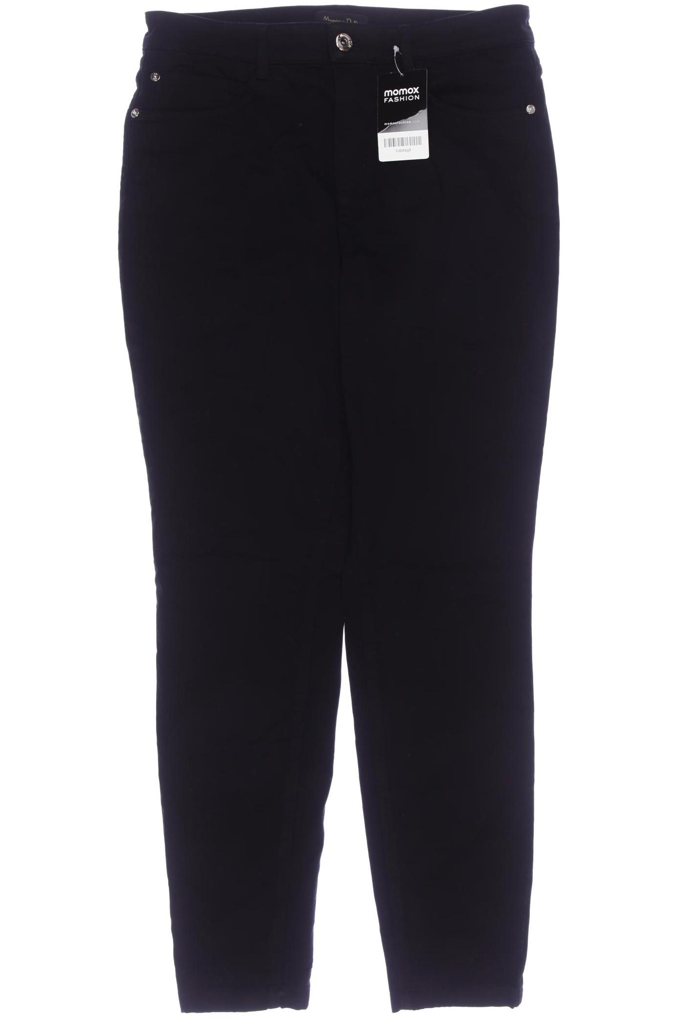 

Massimo Dutti Damen Stoffhose, schwarz, Gr. 40