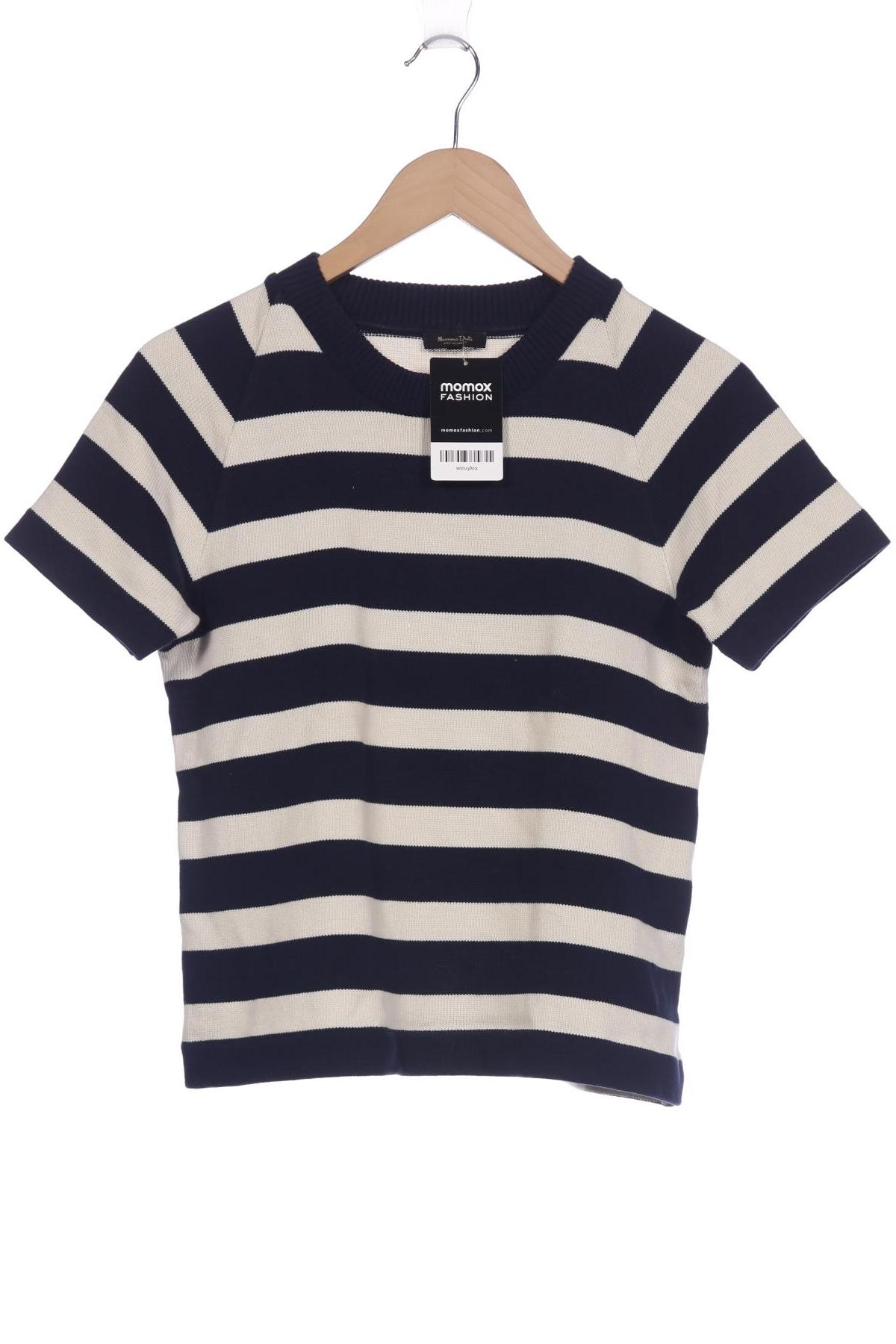 

Massimo Dutti Damen Pullover, marineblau, Gr. 36