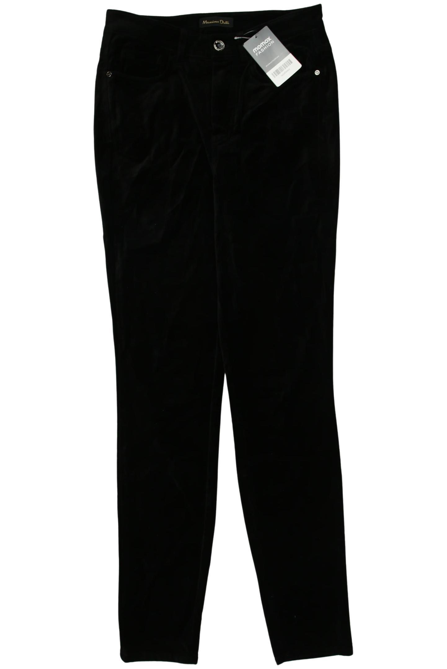 

Massimo Dutti Damen Stoffhose, schwarz, Gr. 36