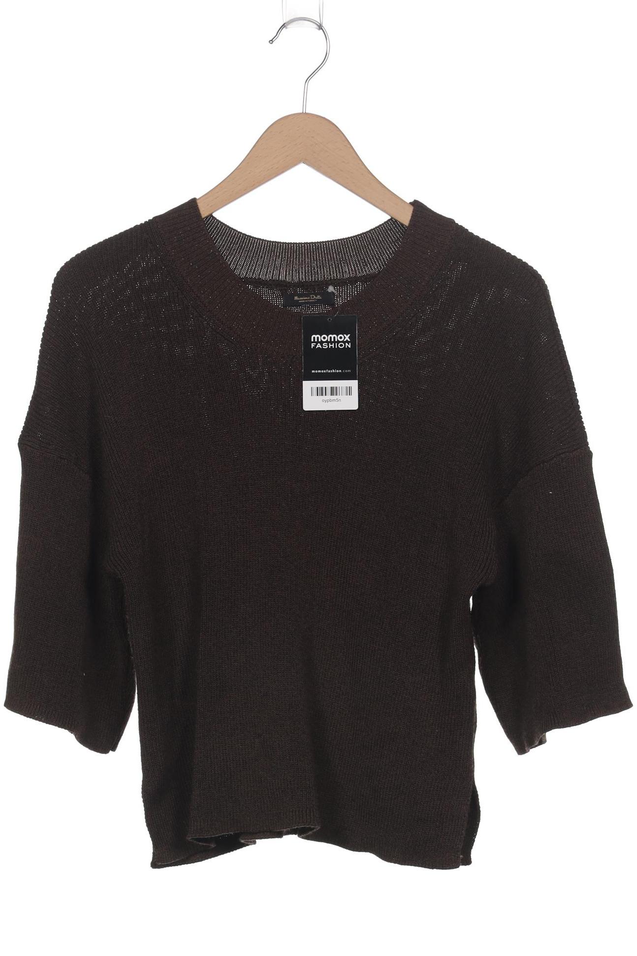 

Massimo Dutti Damen Pullover, braun, Gr. 38
