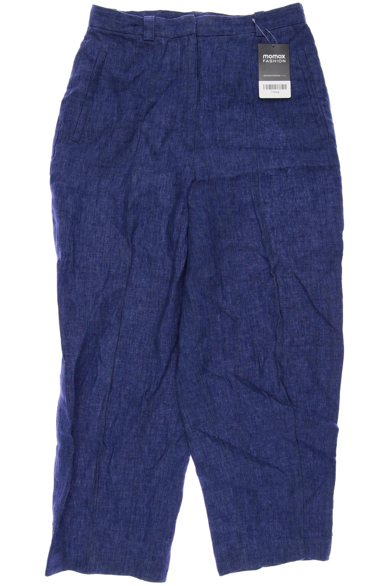 

Massimo Dutti Damen Stoffhose, blau, Gr. 36