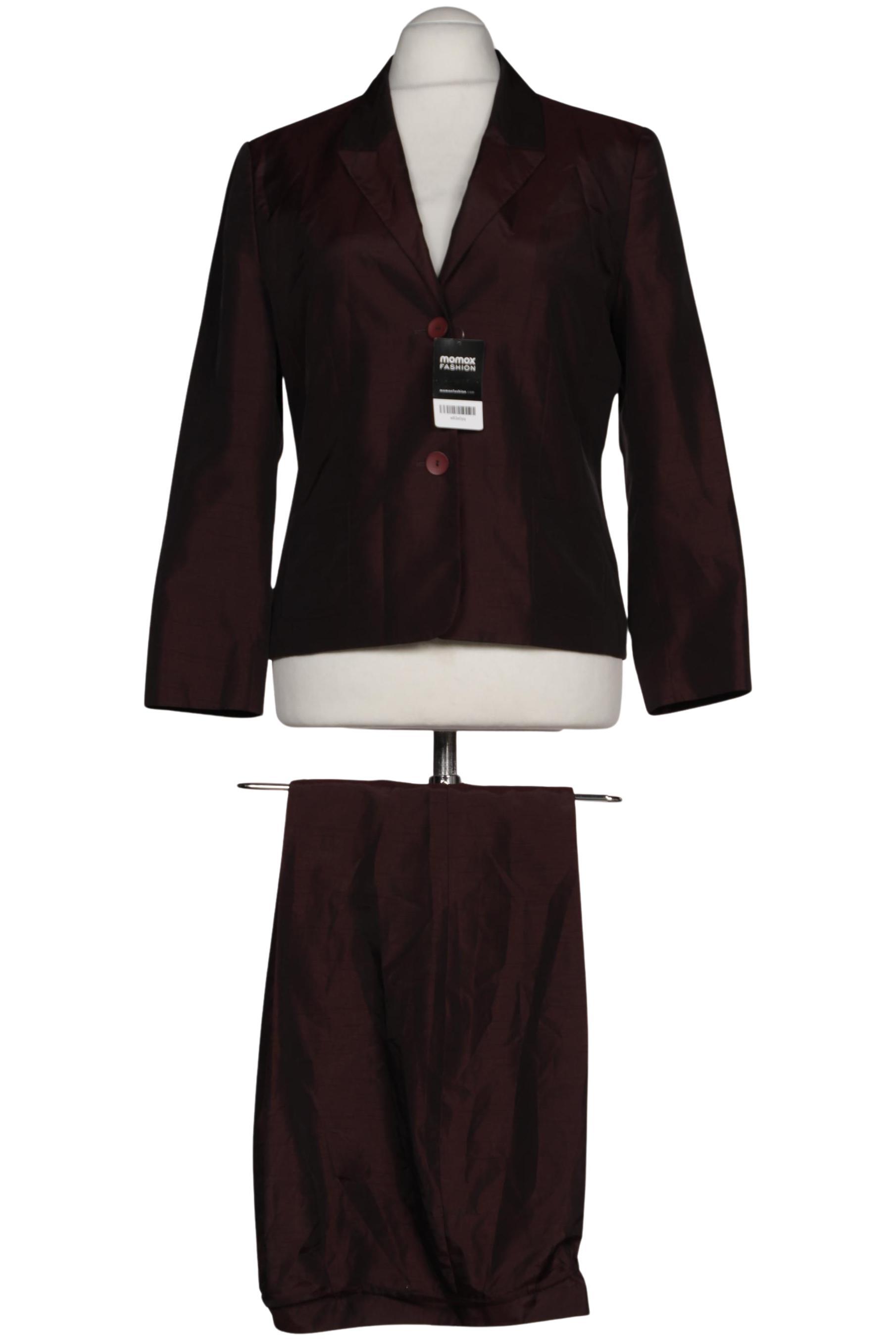 

Massimo Dutti Damen Anzug, bordeaux, Gr. 42