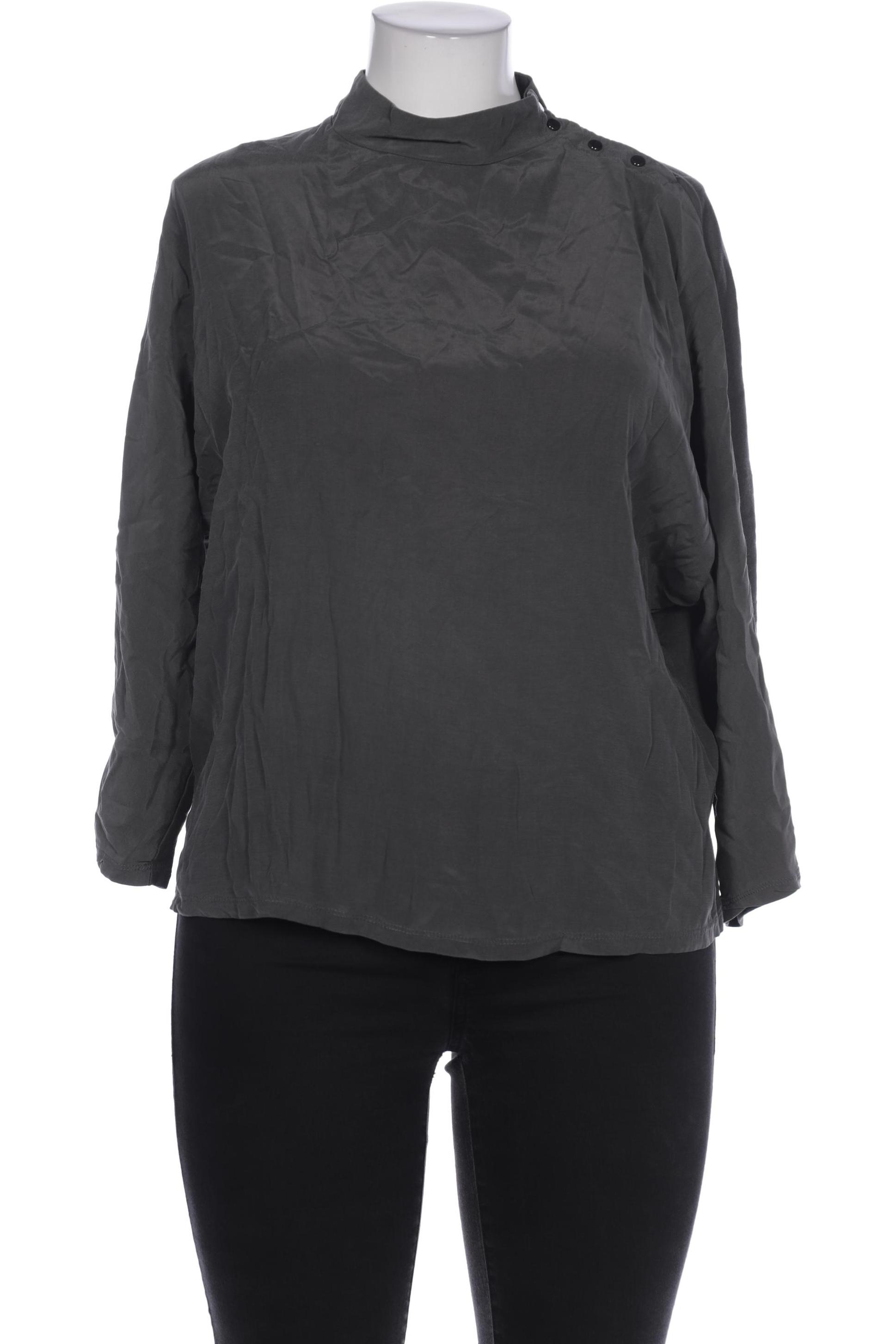 

Massimo Dutti Damen Bluse, grau, Gr. 44