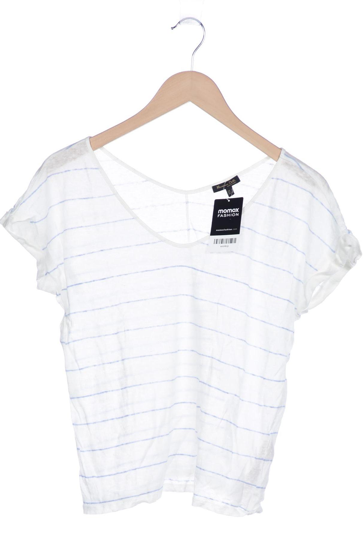 

Massimo Dutti Damen T-Shirt, weiß
