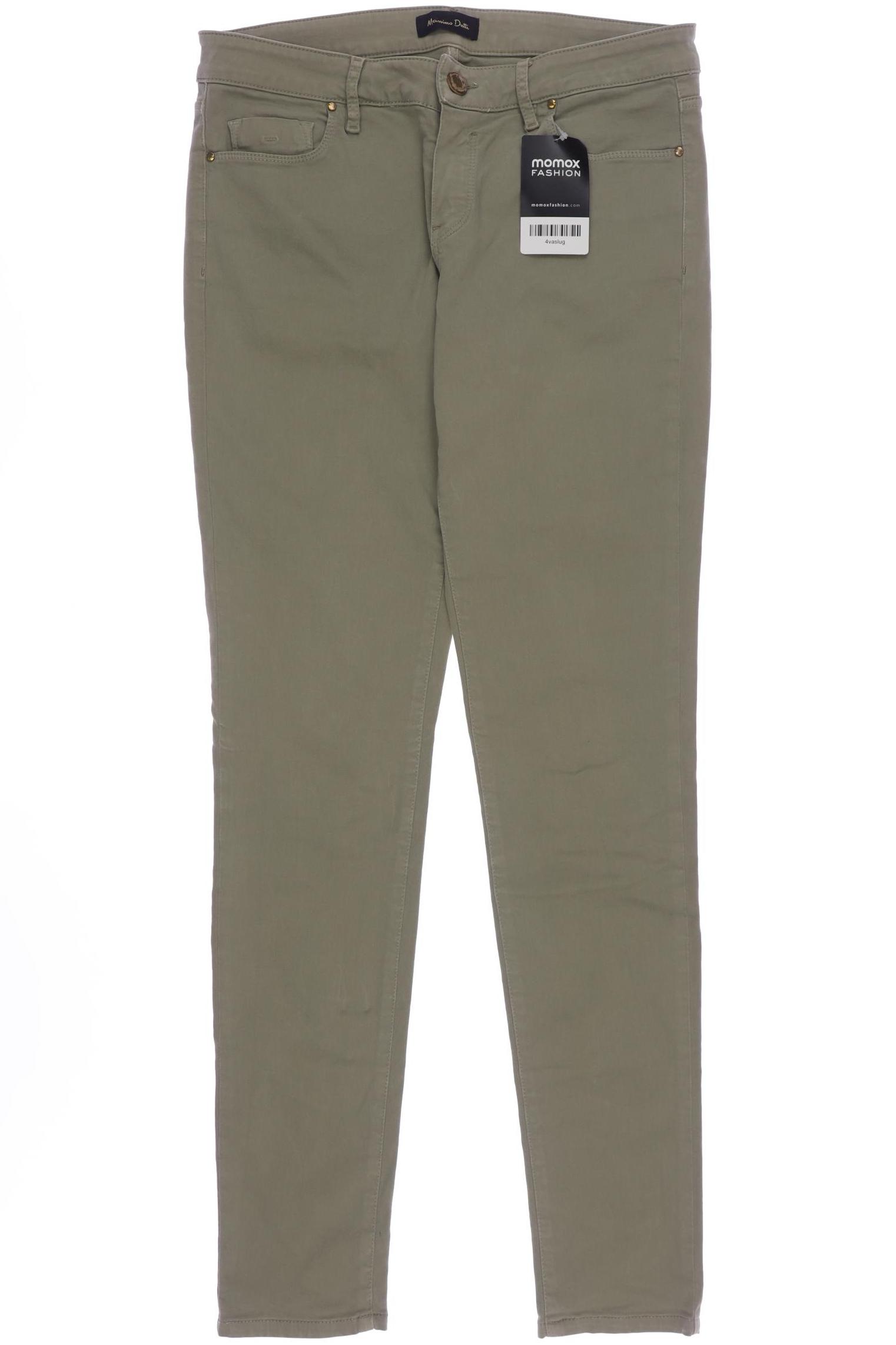 

Massimo Dutti Damen Jeans, hellgrün, Gr. 38