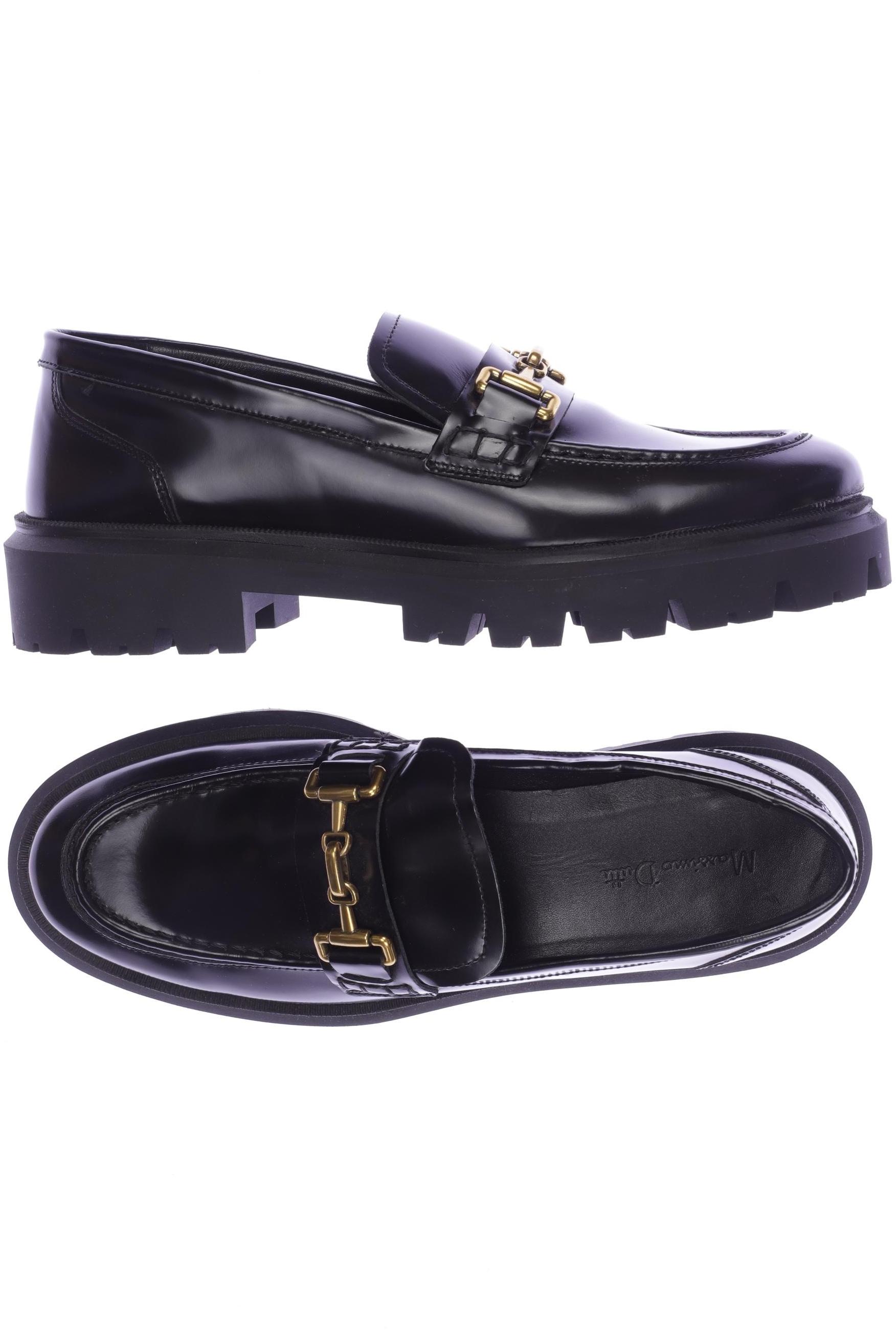 

Massimo Dutti Damen Halbschuh, schwarz, Gr. 39
