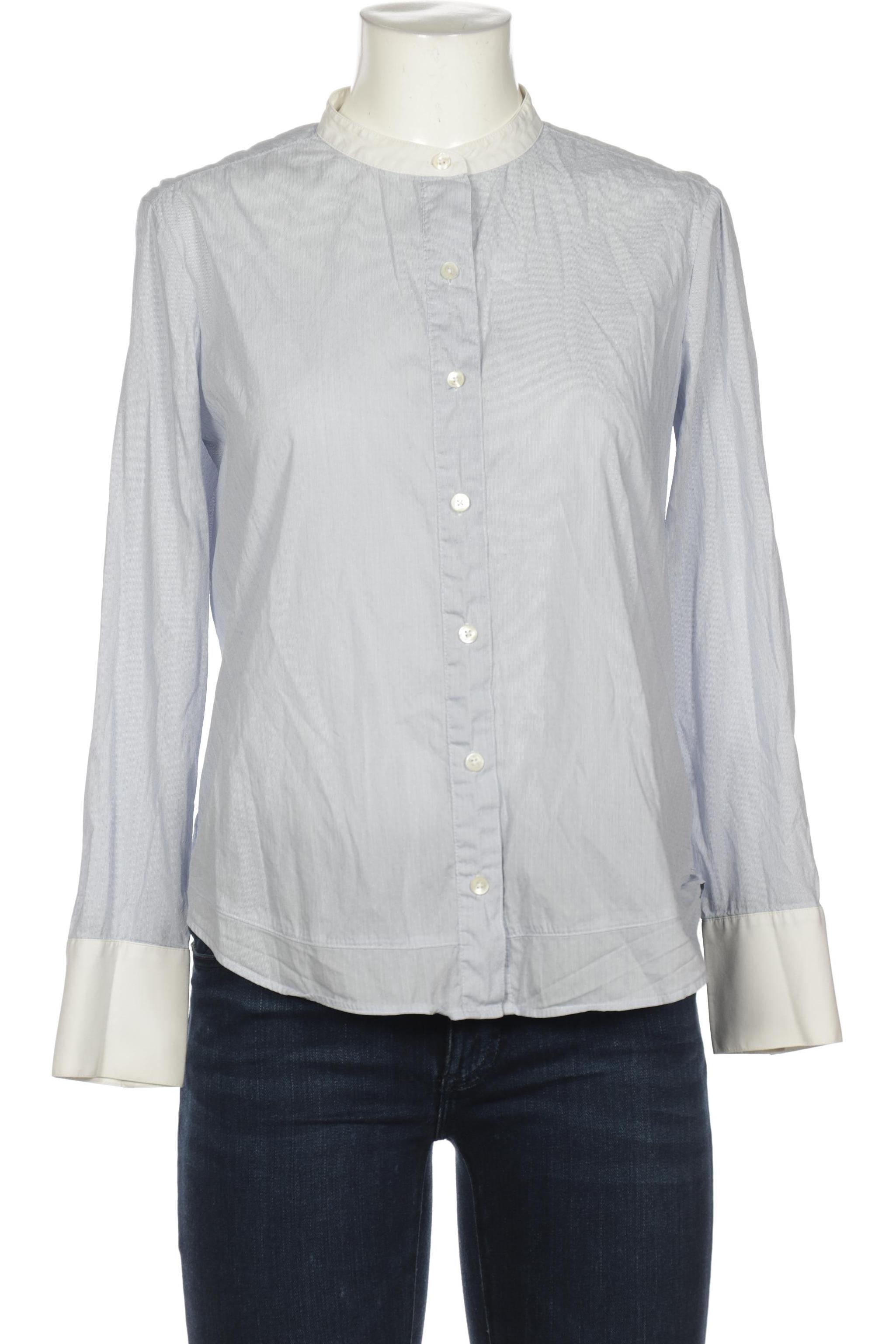 

Massimo Dutti Damen Bluse, hellblau