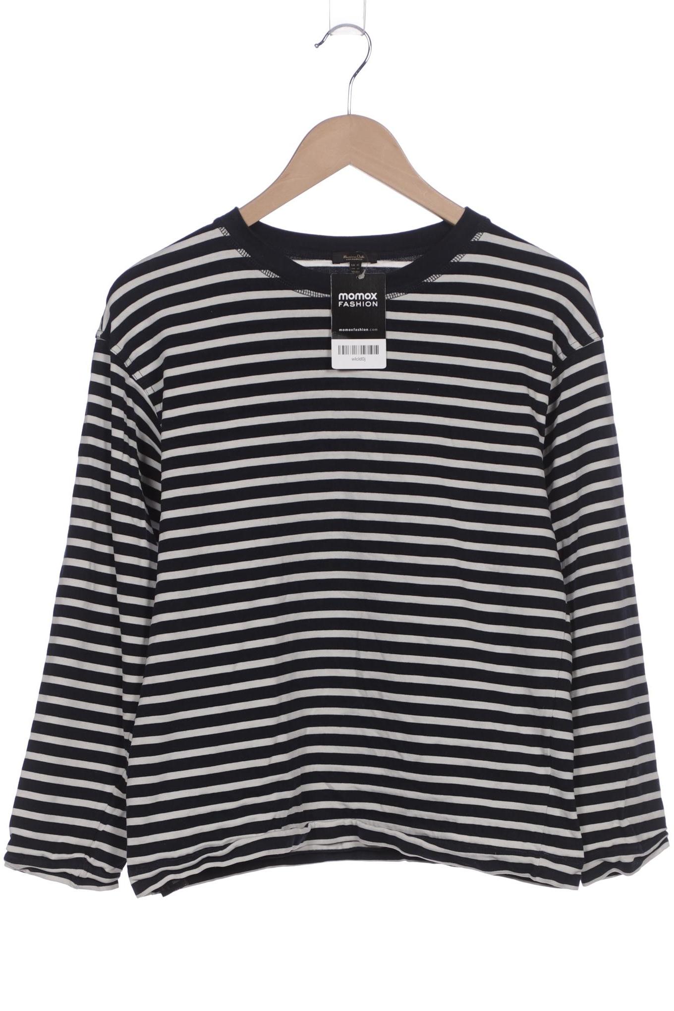 

Massimo Dutti Damen Langarmshirt, marineblau, Gr. 34