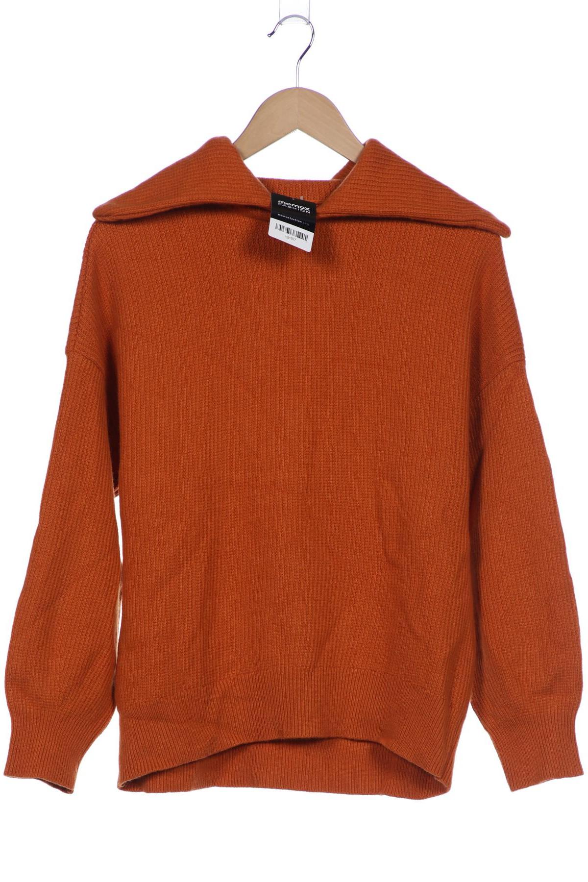 

Massimo Dutti Damen Pullover, orange, Gr. 34