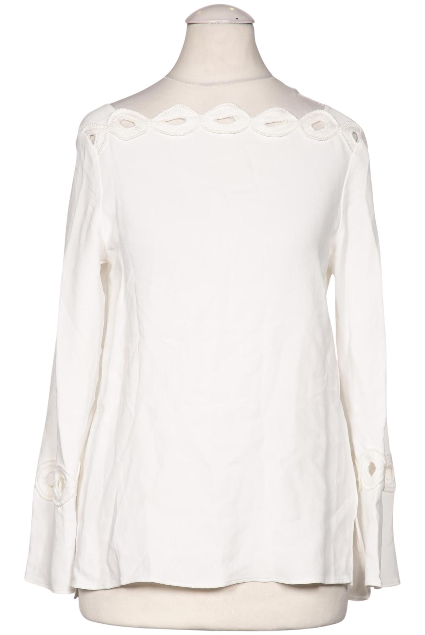 

Massimo Dutti Damen Bluse, weiß, Gr. 34