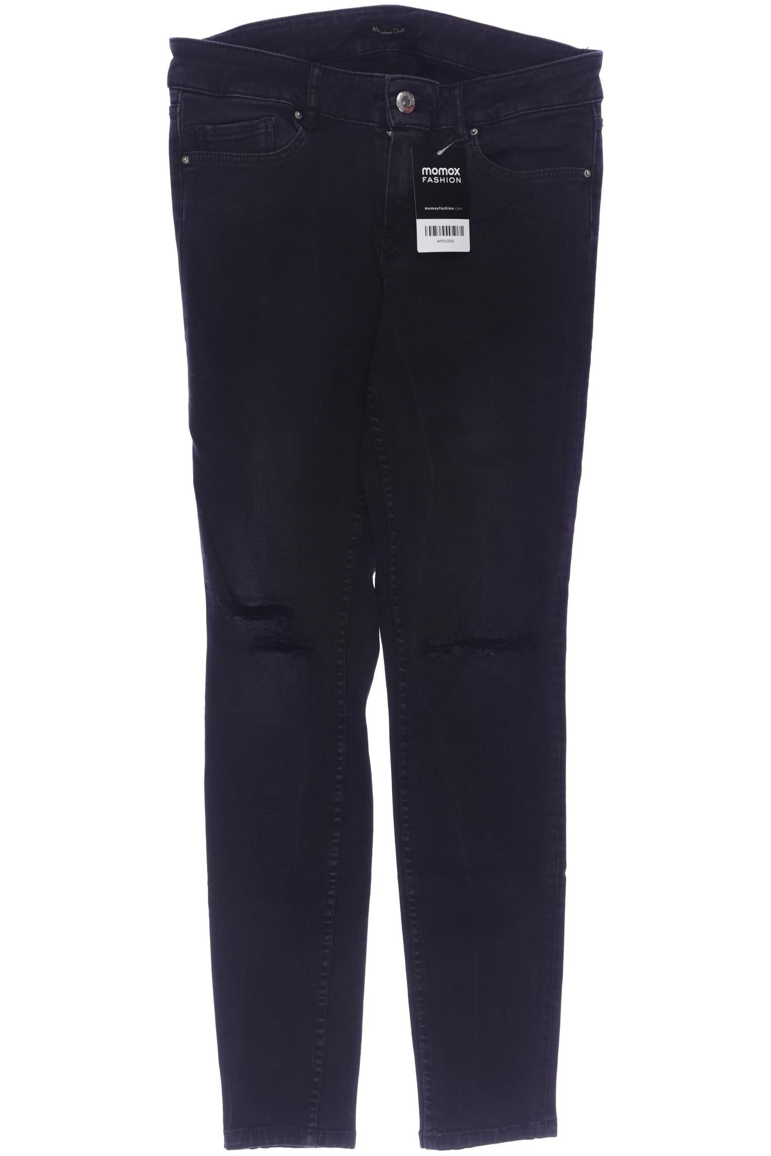 

Massimo Dutti Damen Jeans, schwarz, Gr. 40