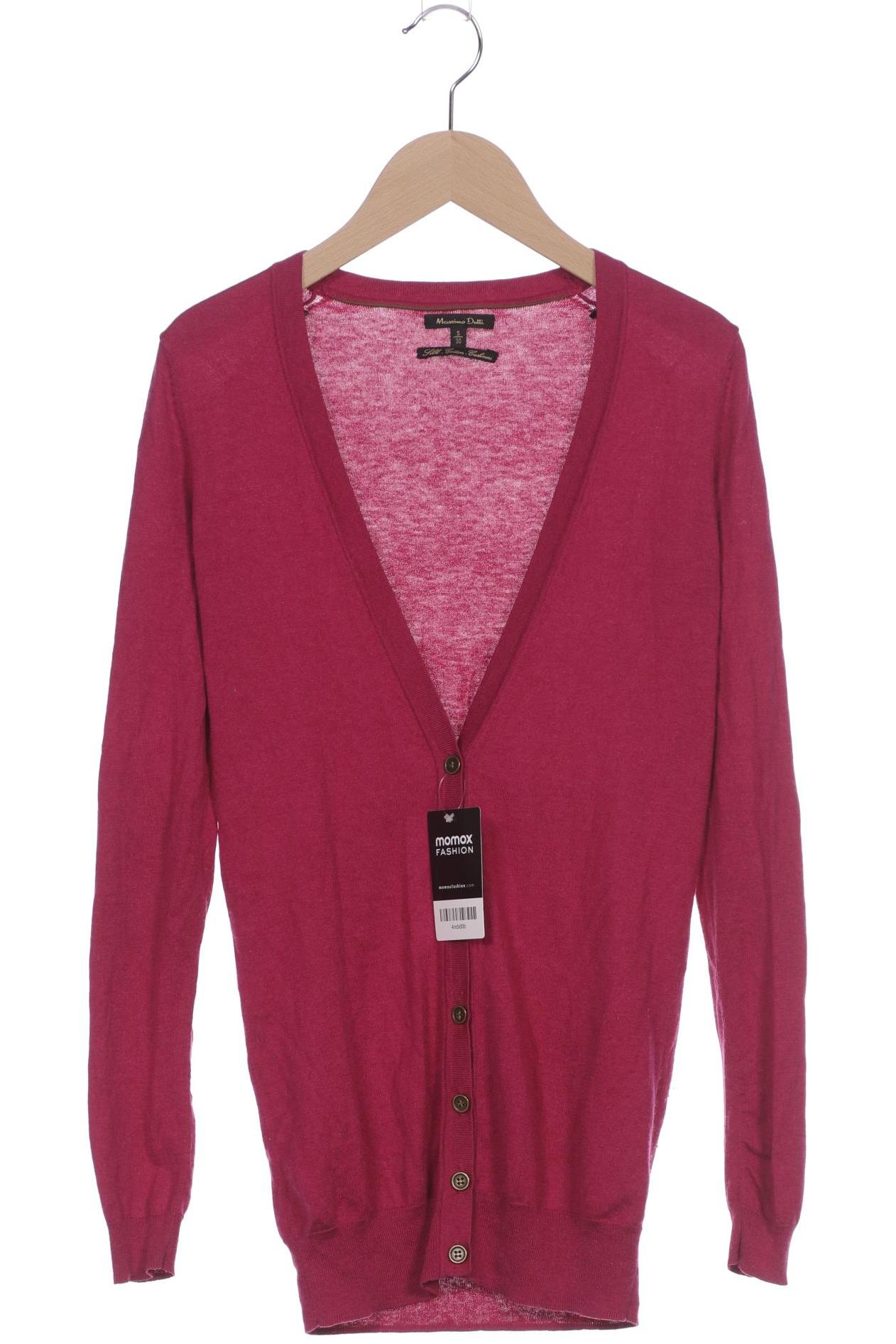 

Massimo Dutti Damen Strickjacke, pink, Gr. 36