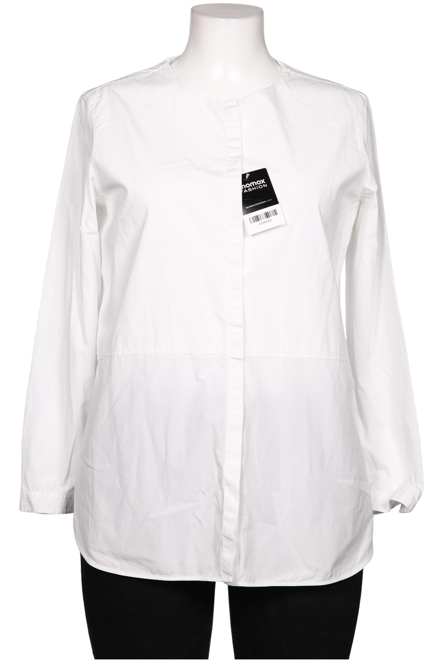 

Massimo Dutti Damen Bluse, weiß, Gr. 42