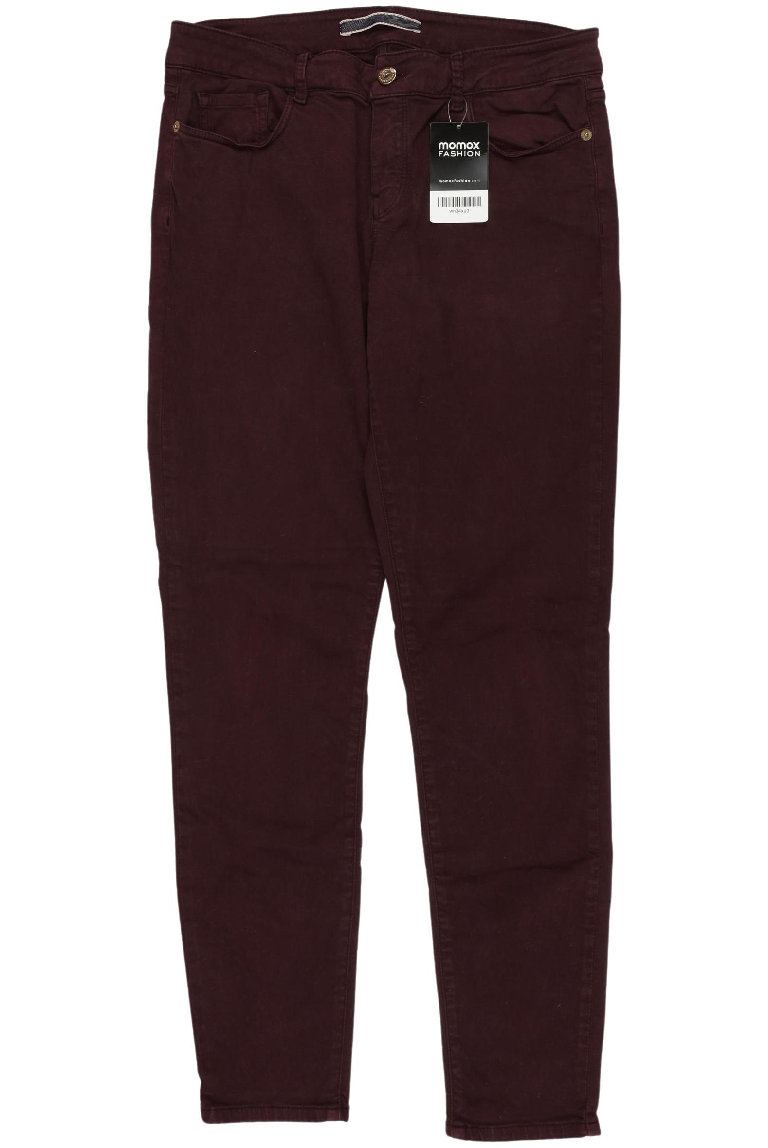

Massimo Dutti Damen Stoffhose, bordeaux, Gr. 42
