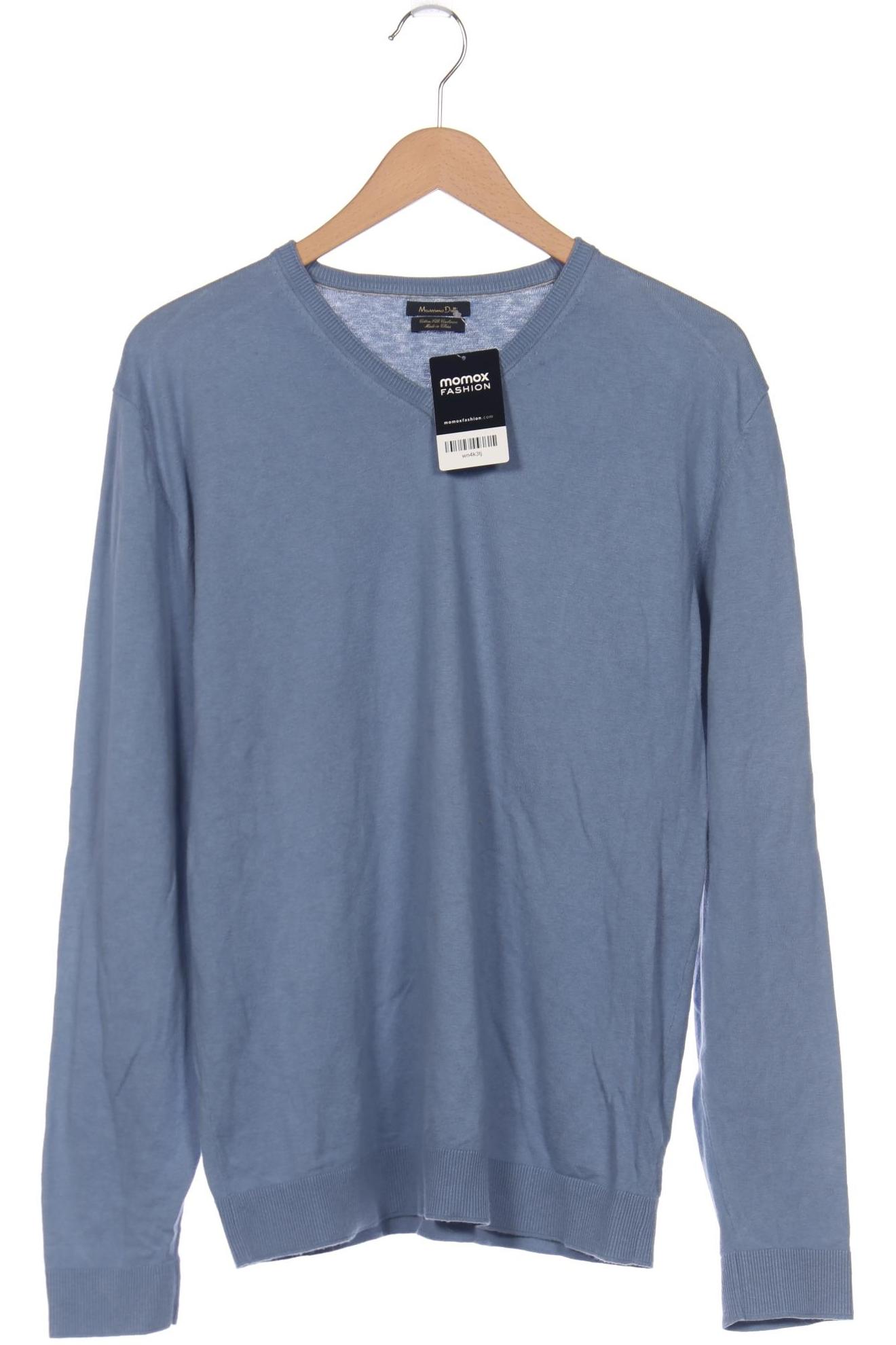 

Massimo Dutti Damen Pullover, blau, Gr. 44