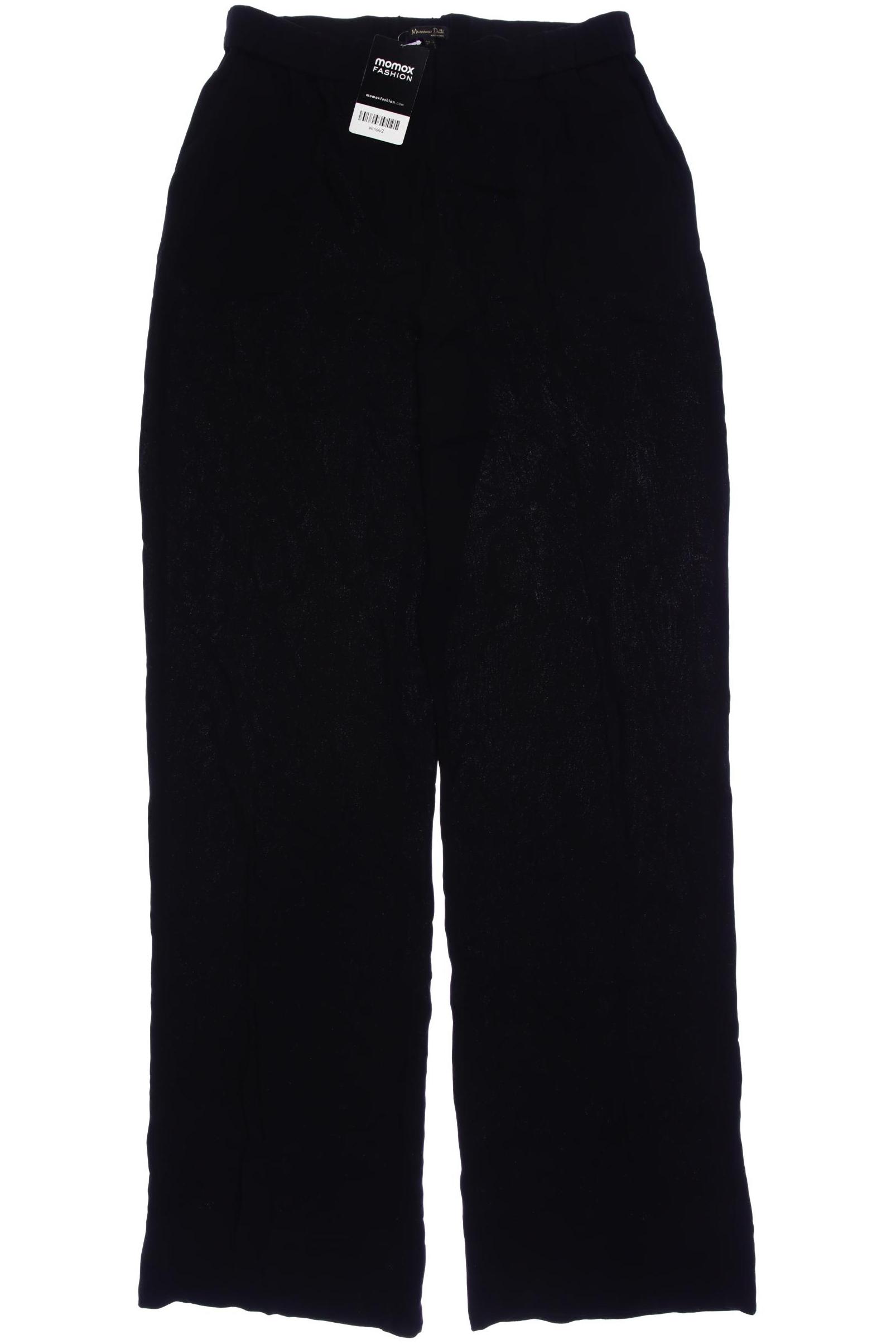 

Massimo Dutti Damen Stoffhose, schwarz