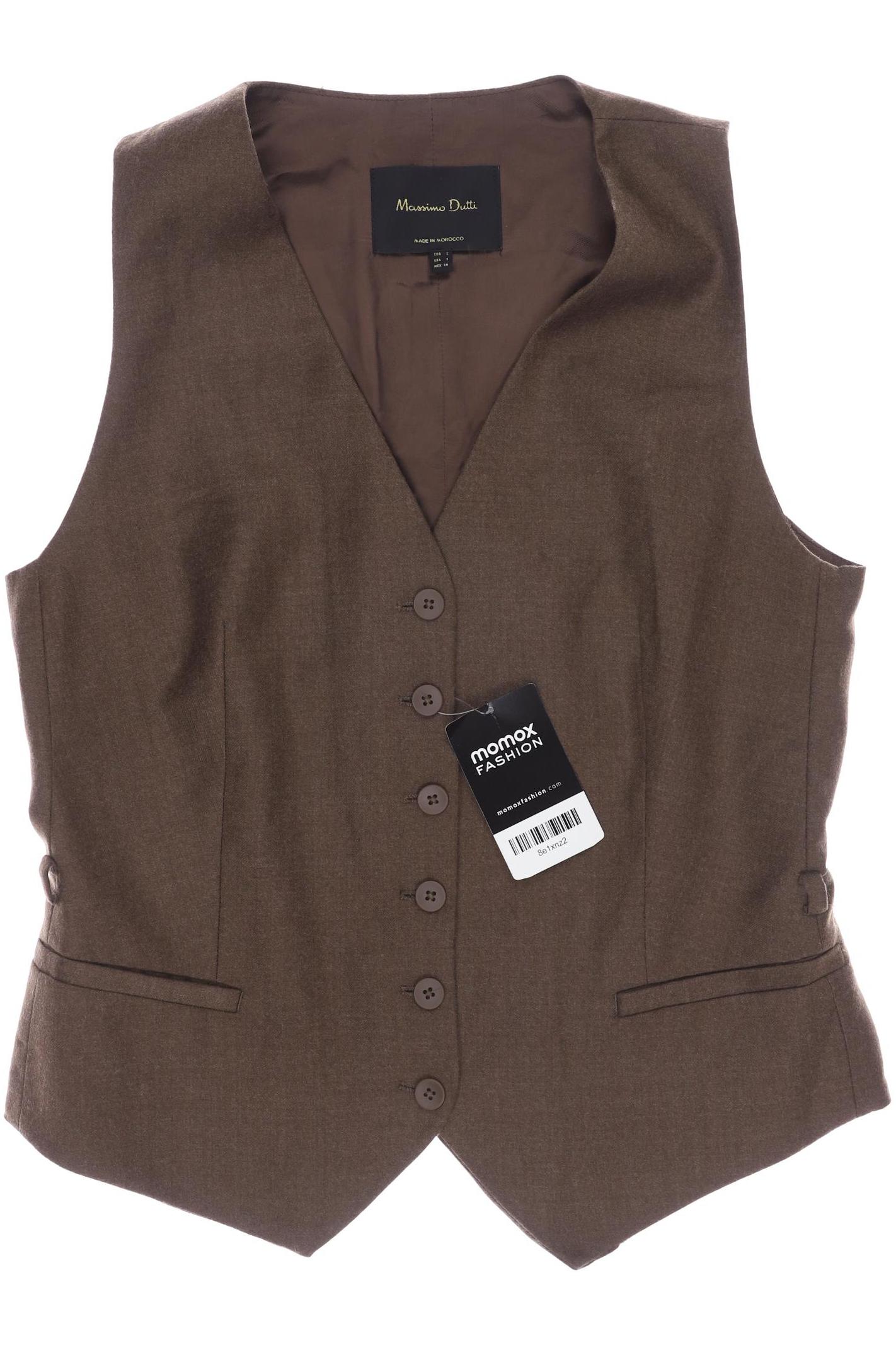 

Massimo Dutti Damen Weste, braun