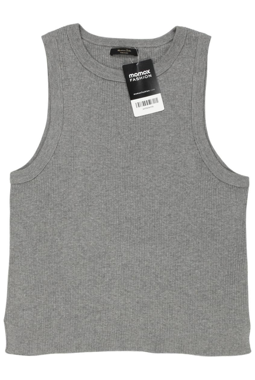 

Massimo Dutti Damen Top, grau, Gr. 42