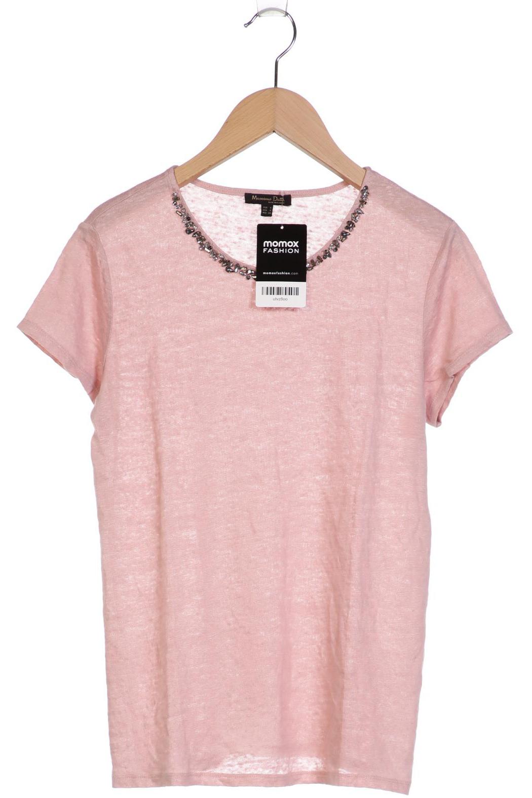 

Massimo Dutti Damen T-Shirt, pink, Gr. 36
