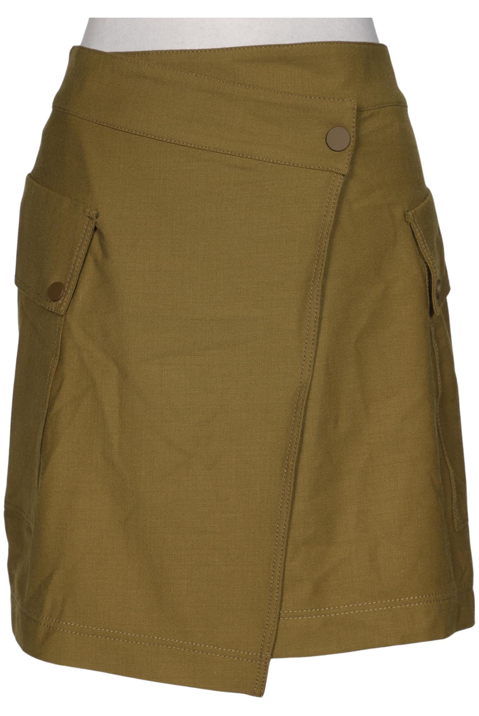 

Massimo Dutti Damen Rock, grün, Gr. 38