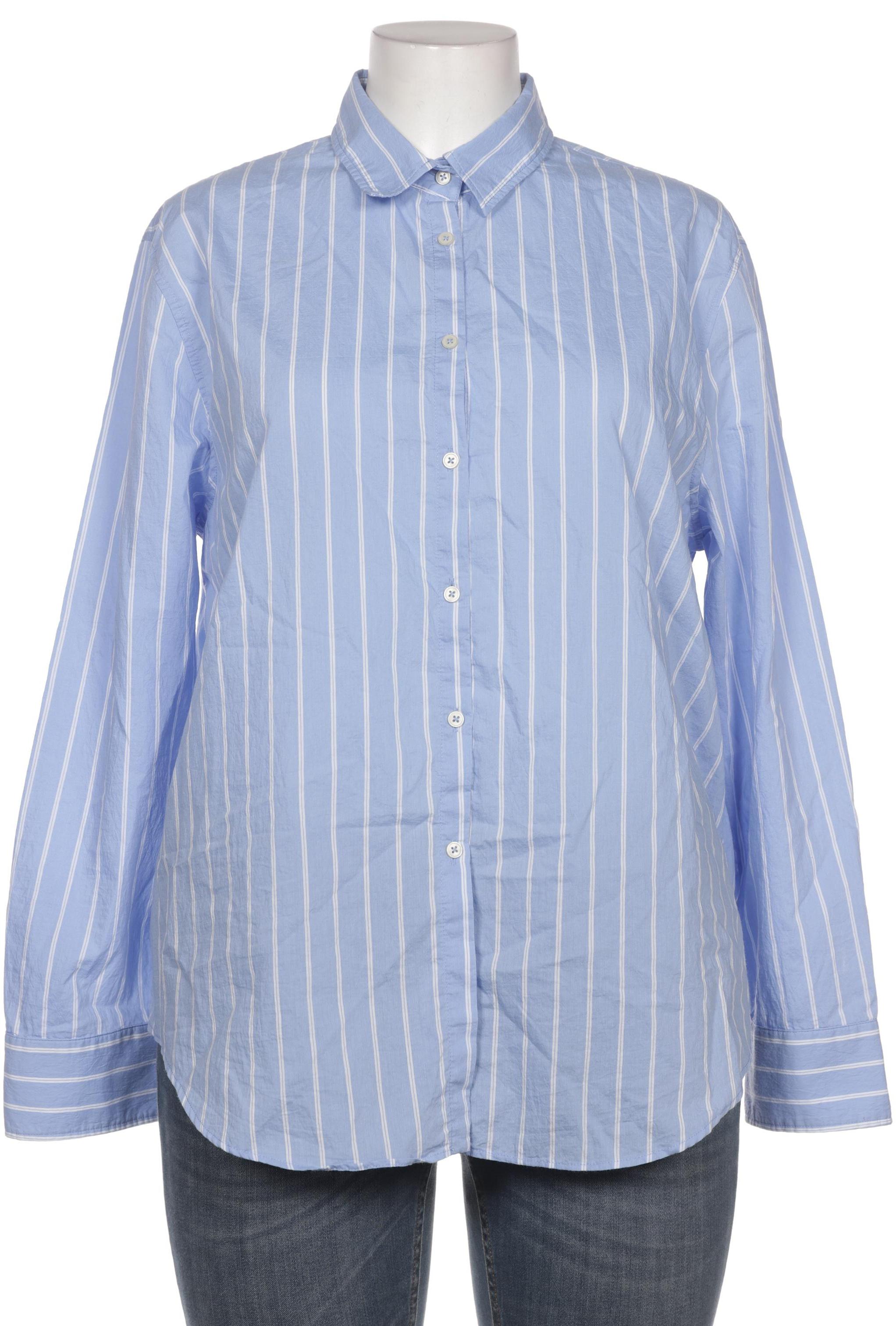 

Massimo Dutti Damen Bluse, hellblau, Gr. 42