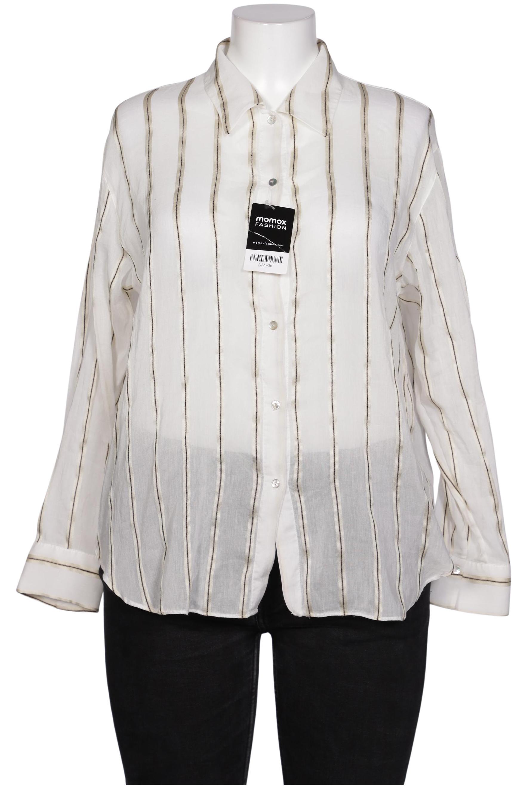 

Massimo Dutti Damen Bluse, cremeweiß, Gr. 42