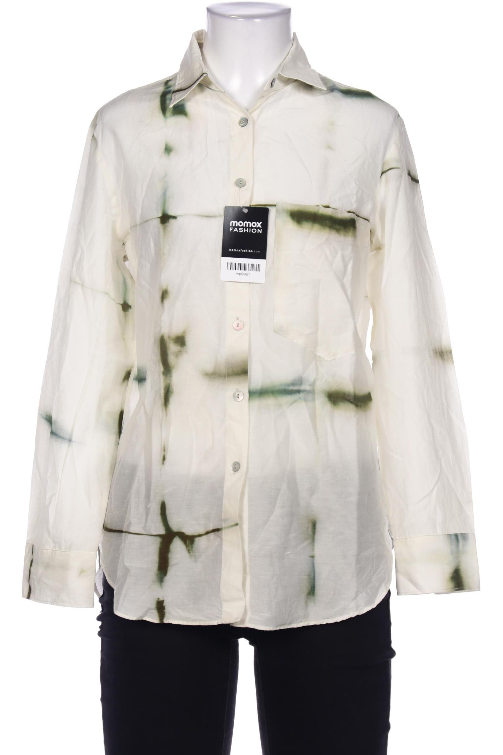 

Massimo Dutti Damen Bluse, cremeweiß, Gr. 34