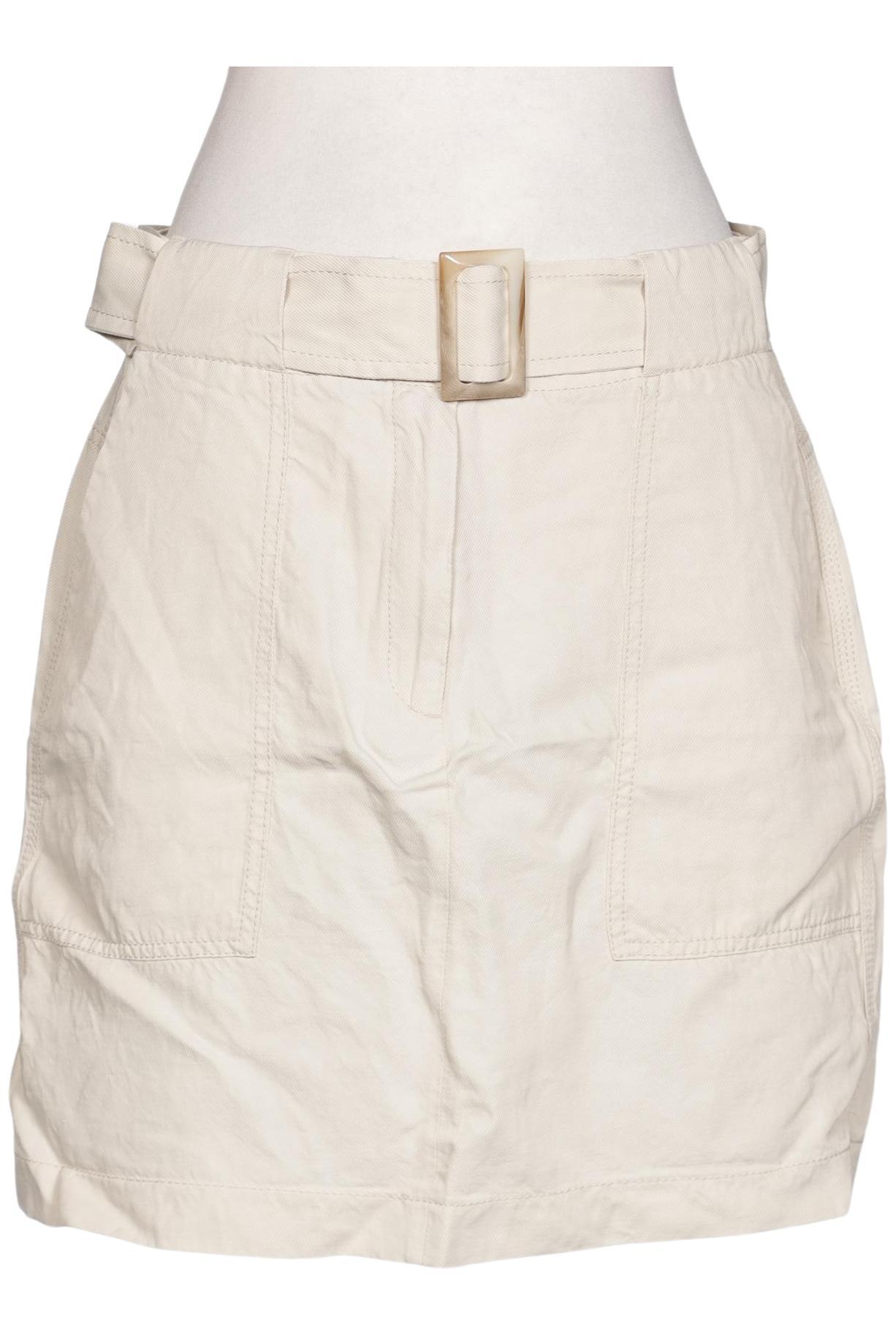 

Massimo Dutti Damen Rock, beige, Gr. 29