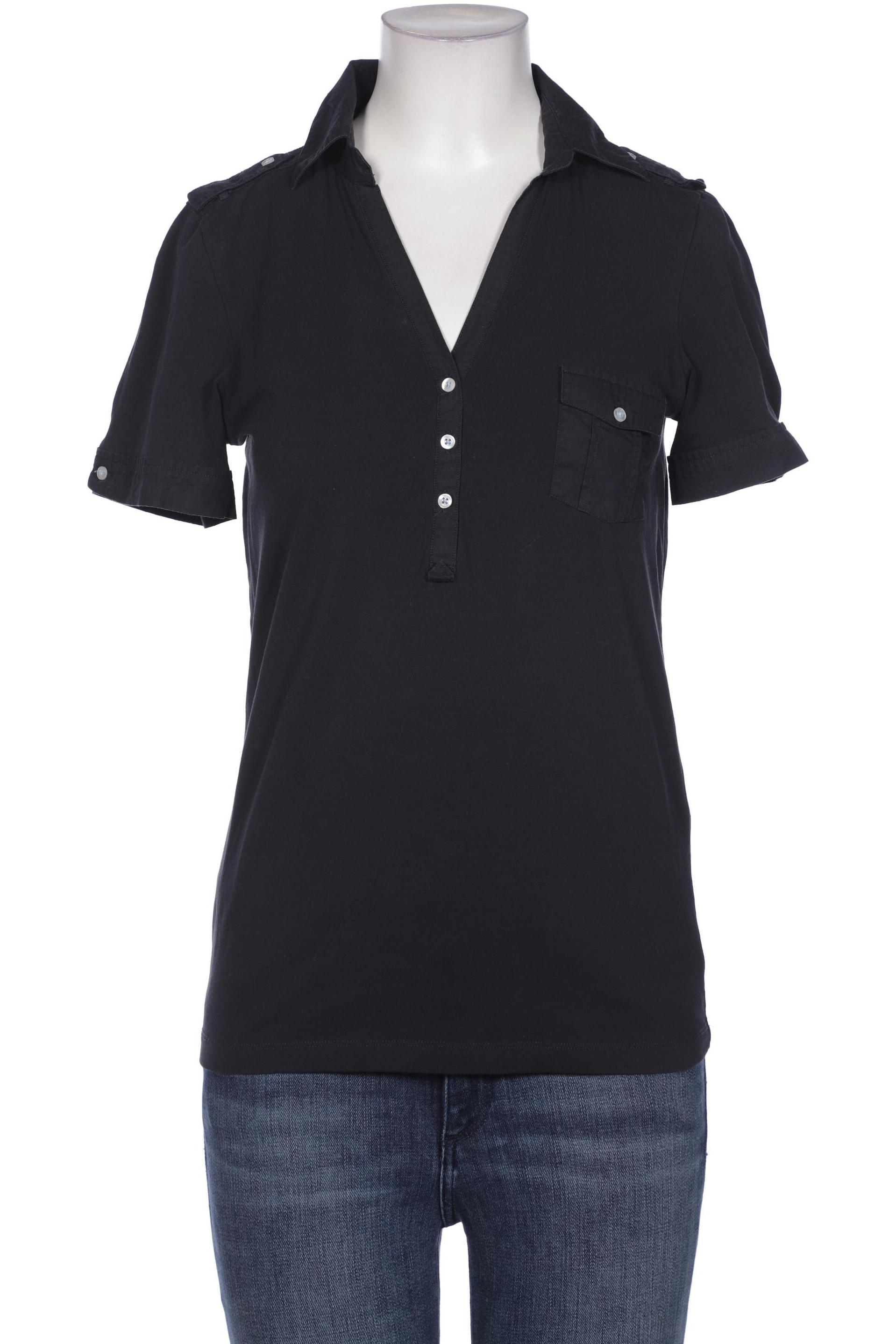 

Massimo Dutti Damen Poloshirt, marineblau, Gr. 32