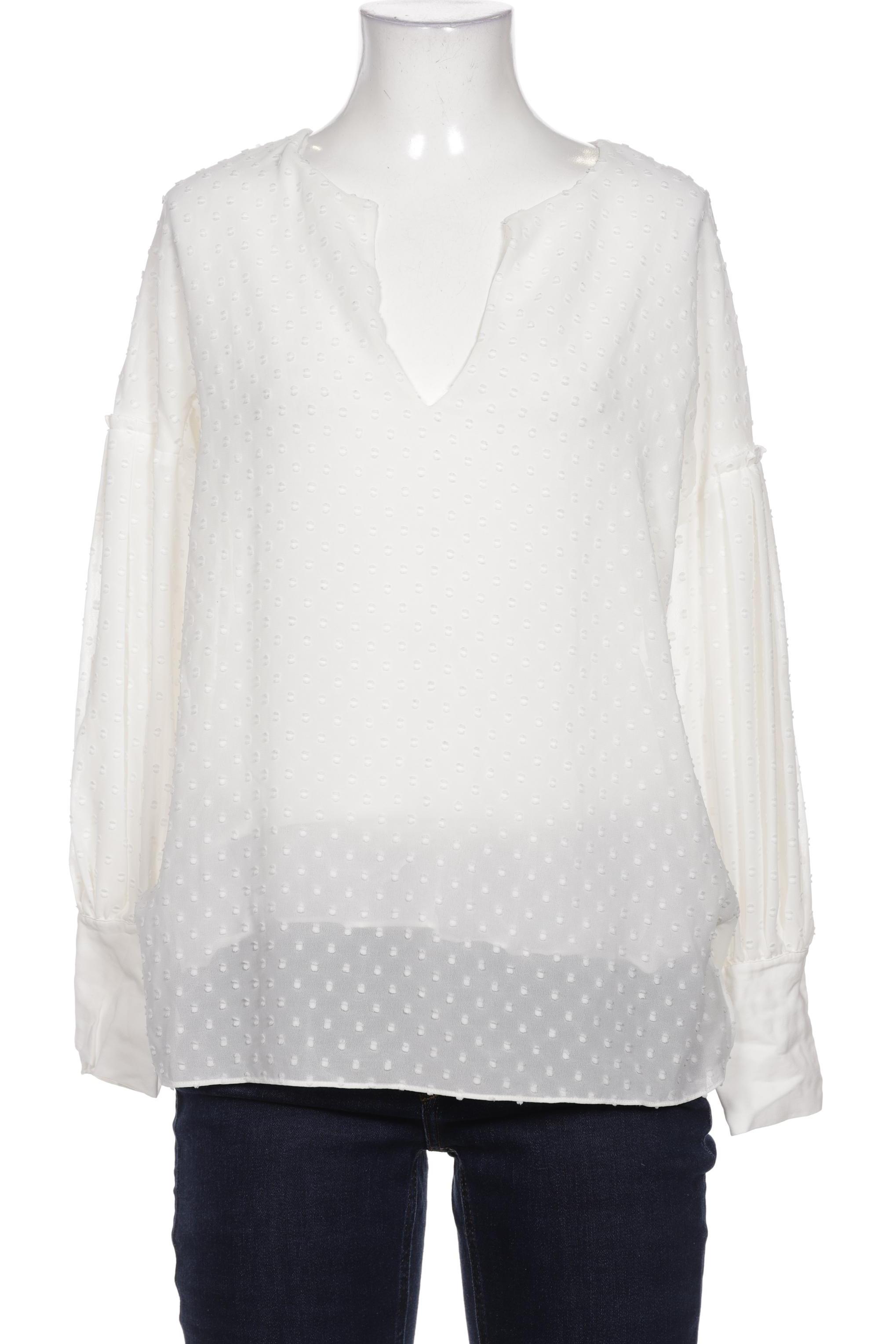 

Massimo Dutti Damen Bluse, weiß, Gr. 38