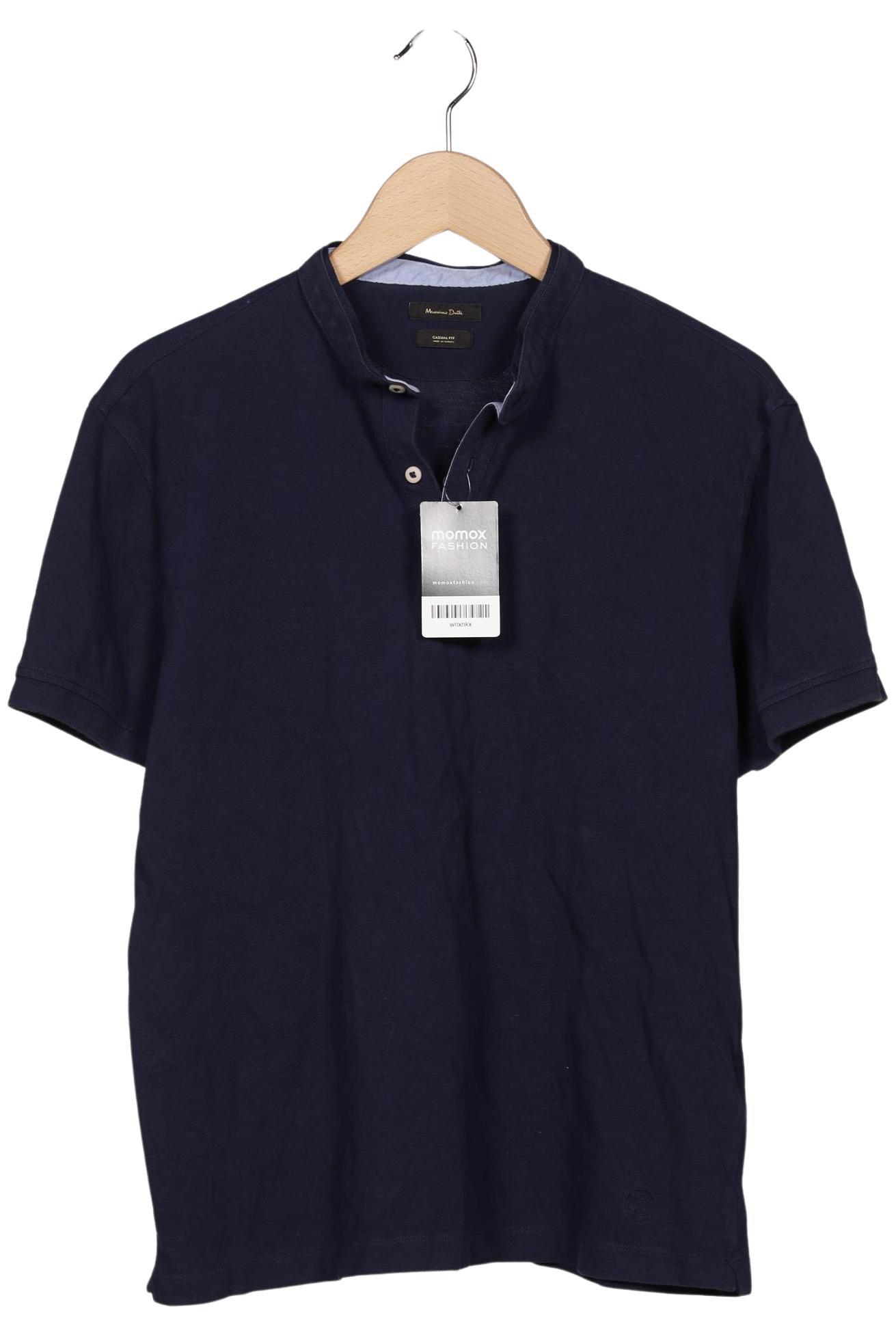 

Massimo Dutti Damen Poloshirt, marineblau, Gr. 42