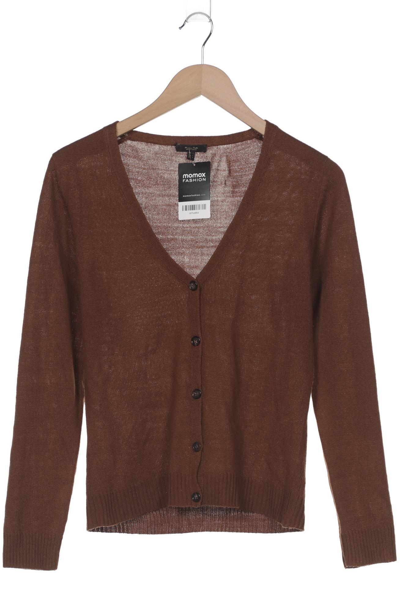 

Massimo Dutti Damen Strickjacke, braun, Gr. 42