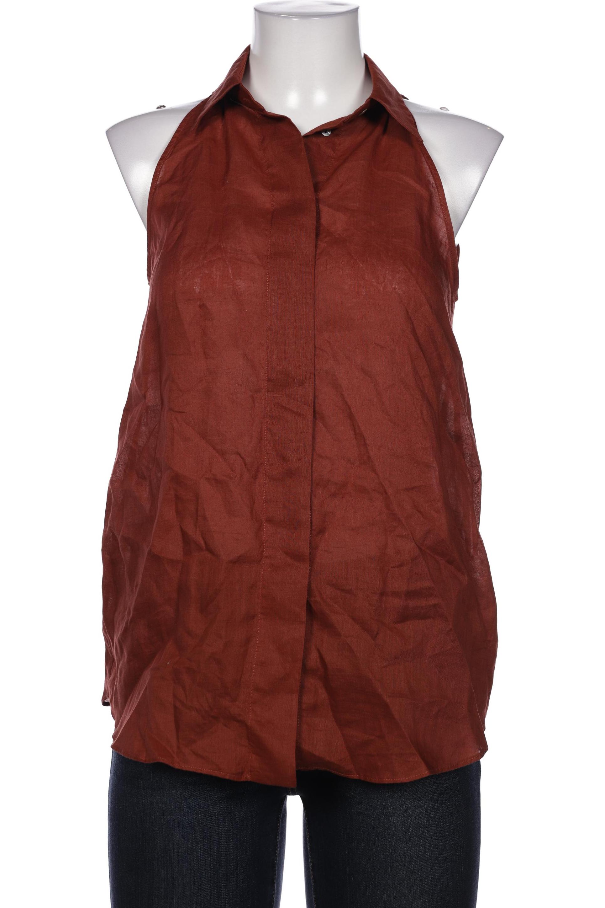

Massimo Dutti Damen Bluse, braun, Gr. 38
