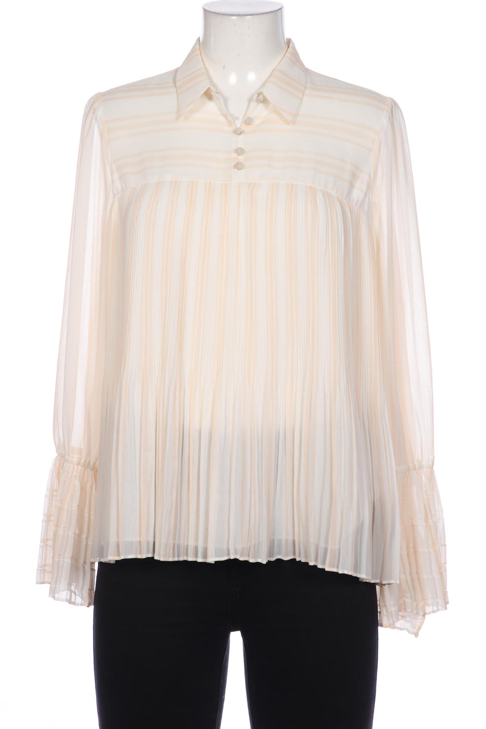 

Massimo Dutti Damen Bluse, cremeweiß