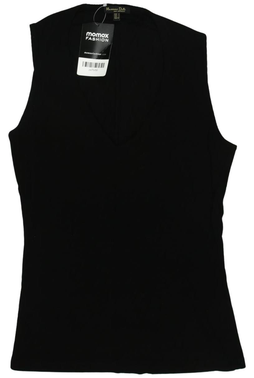 

Massimo Dutti Damen Top, schwarz, Gr. 36