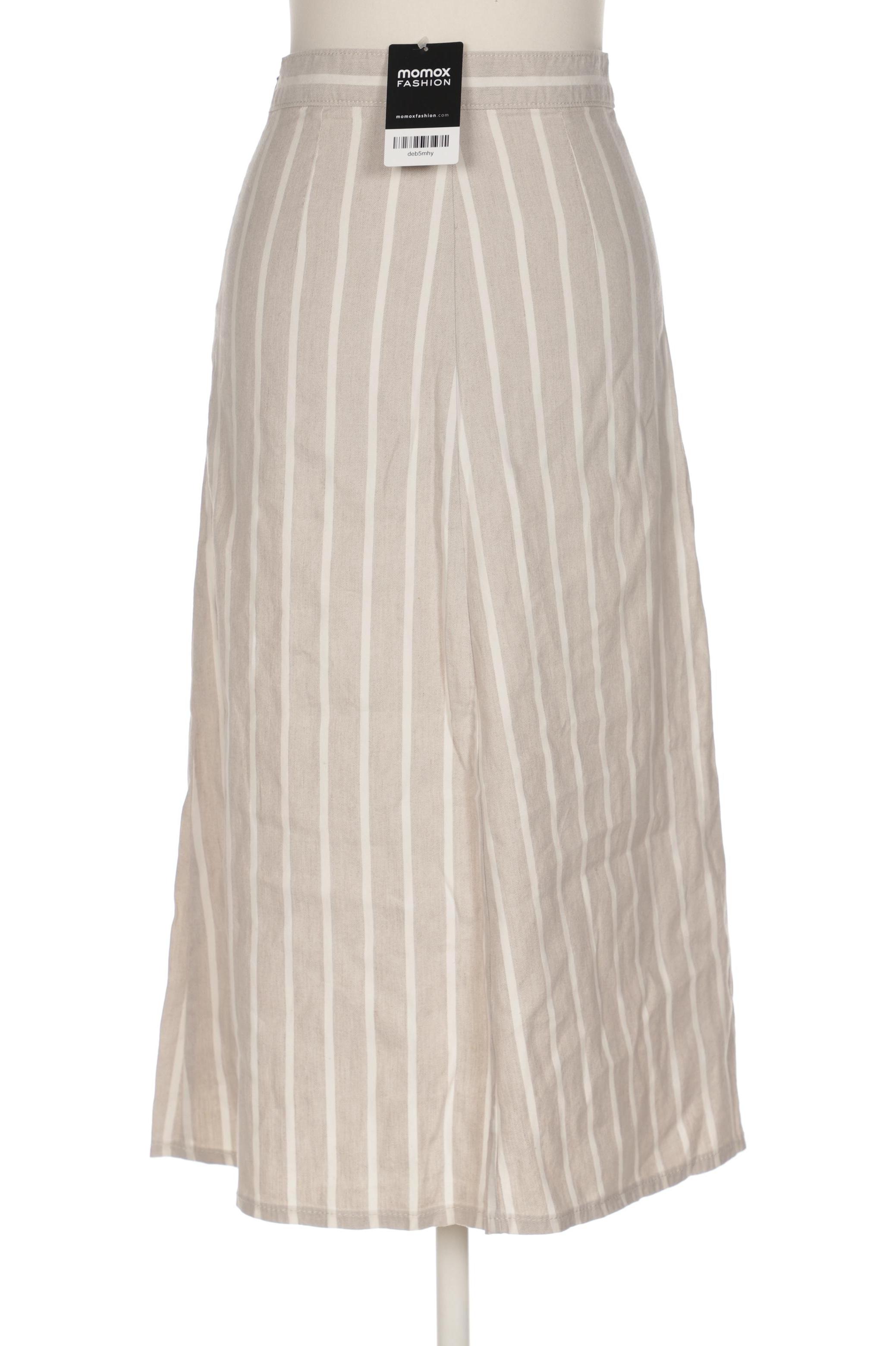 

Massimo Dutti Damen Rock, beige, Gr. 34