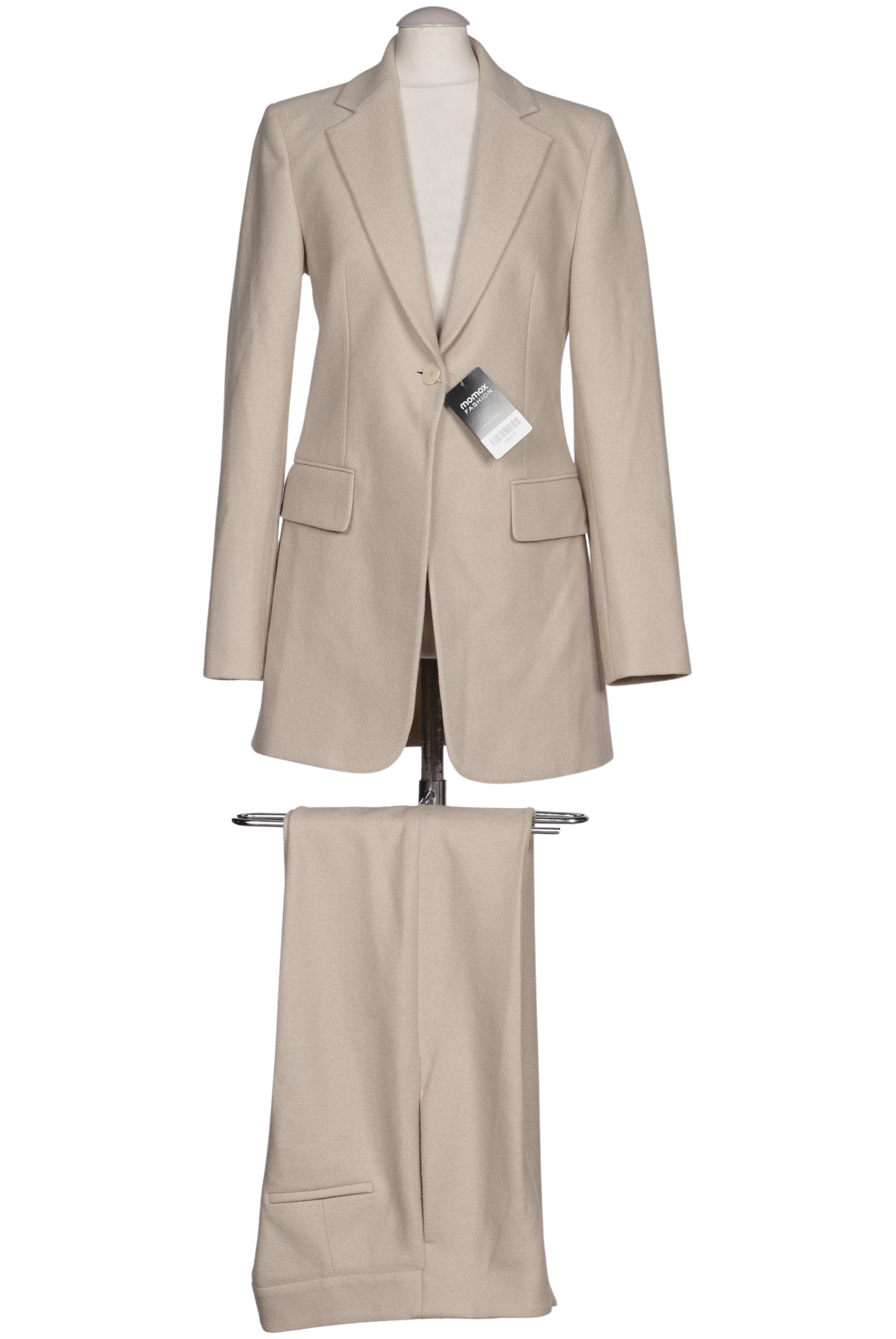 

Massimo Dutti Damen Anzug, beige, Gr. 34