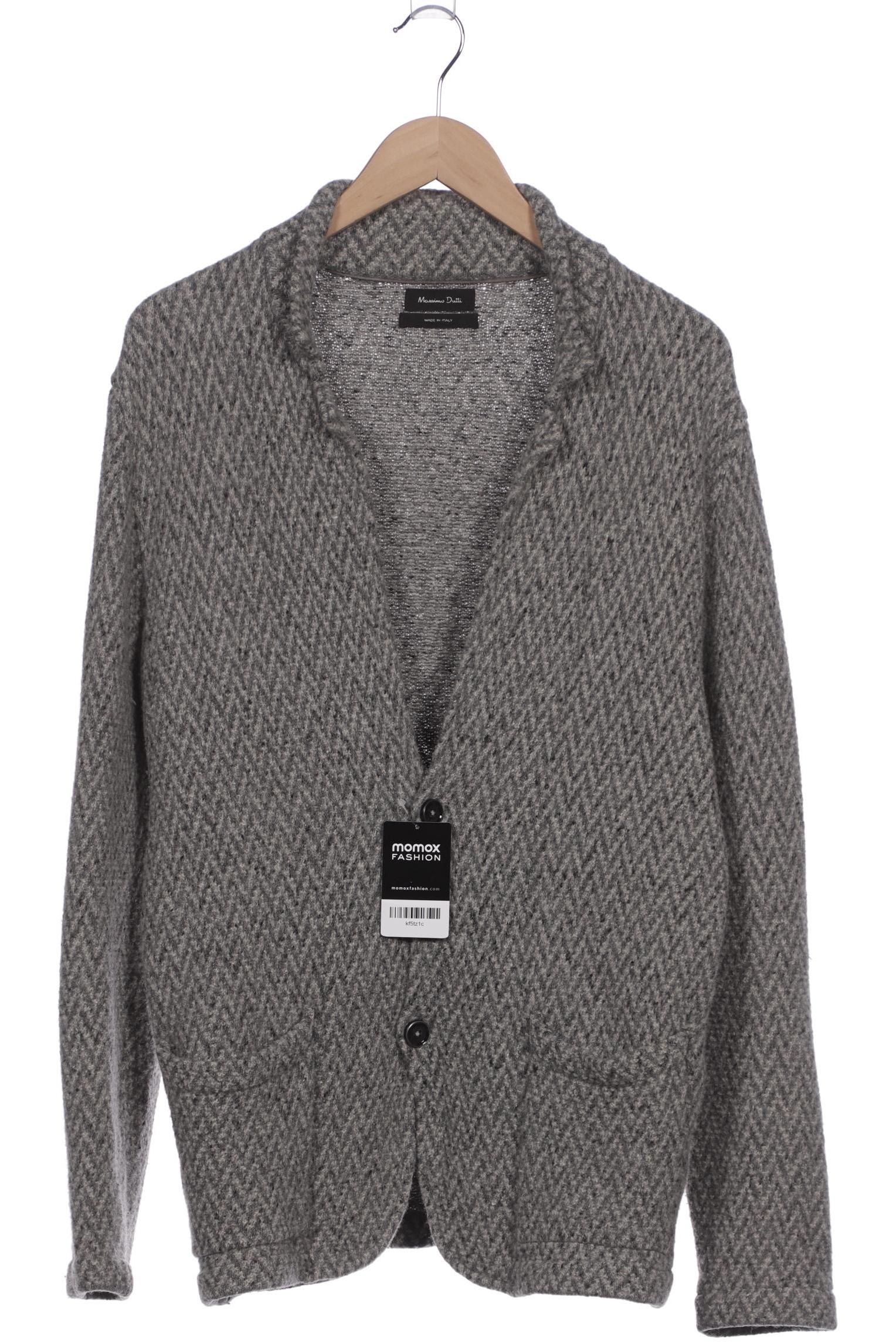 

Massimo Dutti Damen Strickjacke, grau, Gr. 42