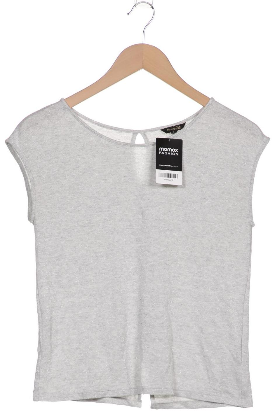 

Massimo Dutti Damen T-Shirt, silber