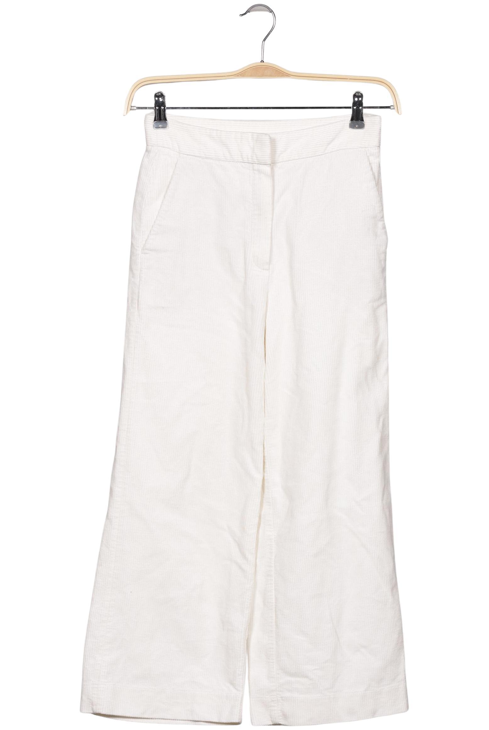 

Massimo Dutti Damen Stoffhose, cremeweiß, Gr. 34