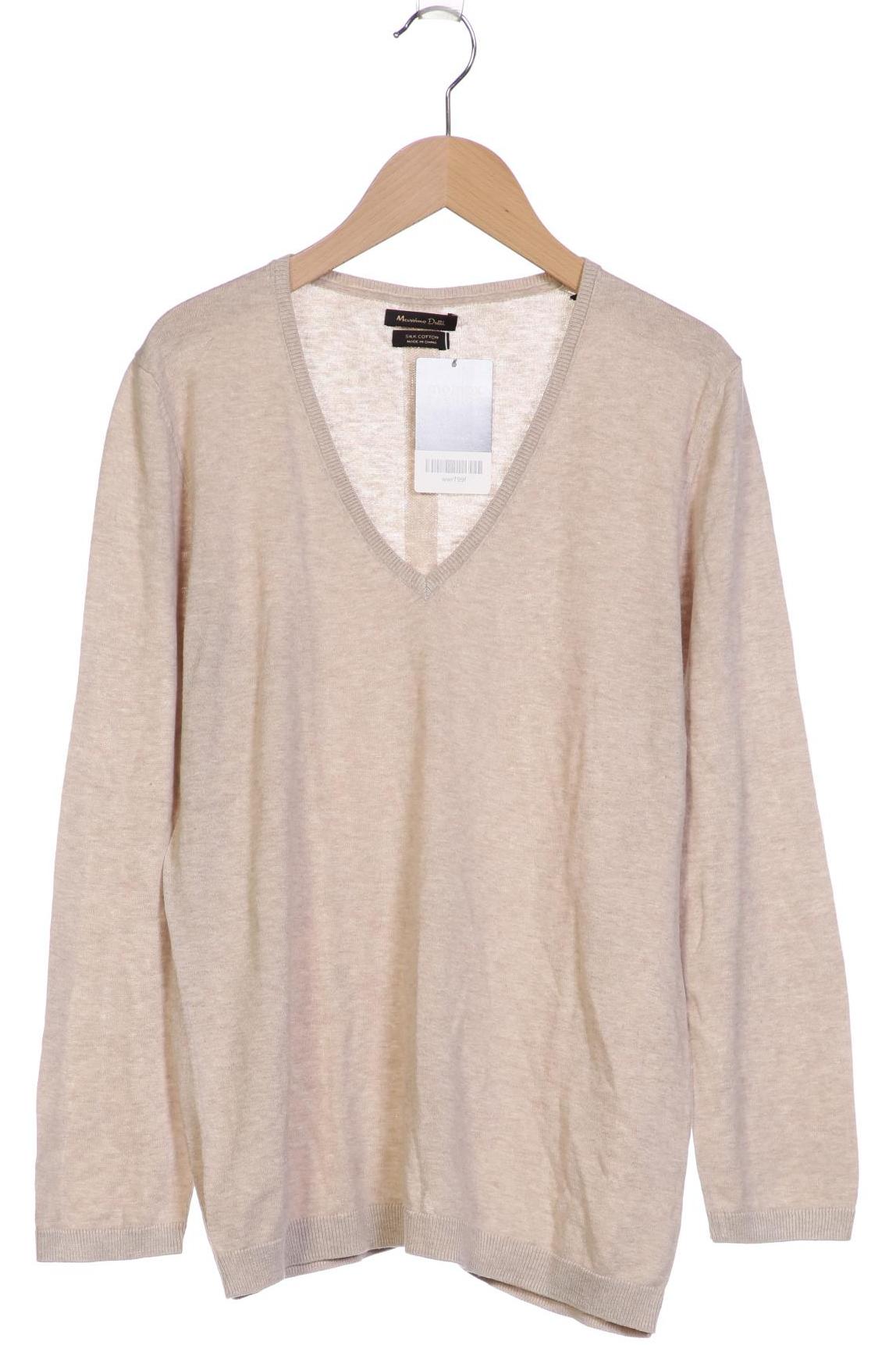 

Massimo Dutti Damen Pullover, beige, Gr. 42