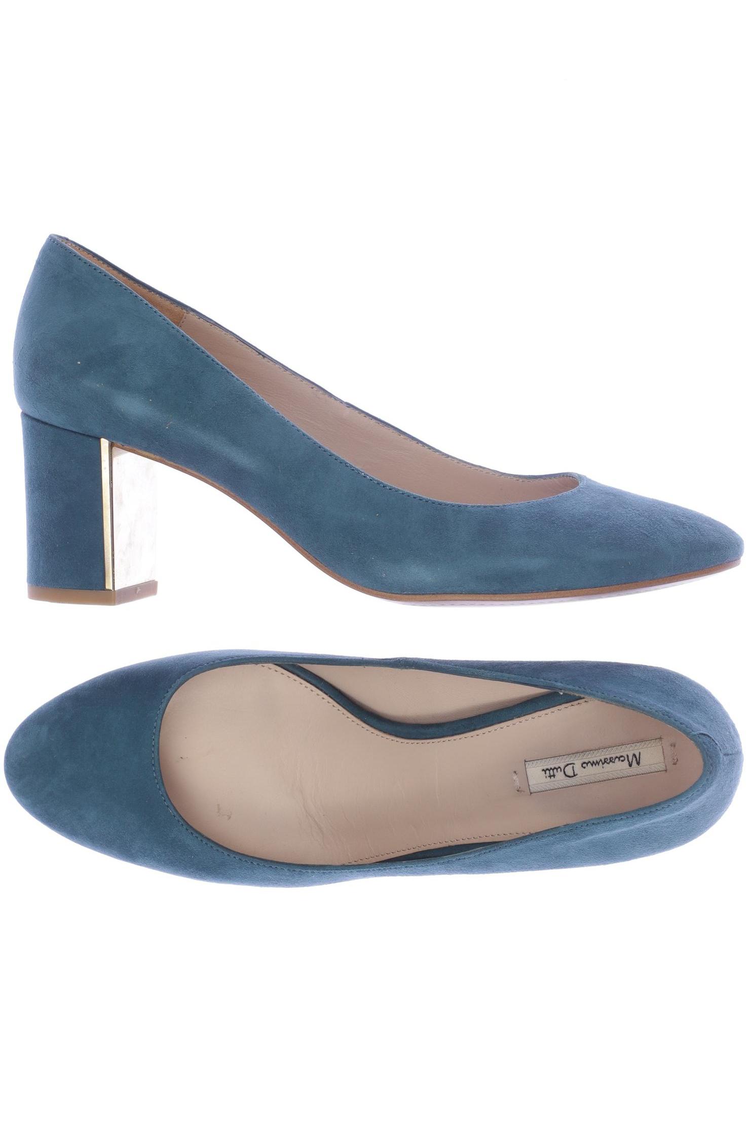 

Massimo Dutti Damen Pumps, türkis, Gr. 37