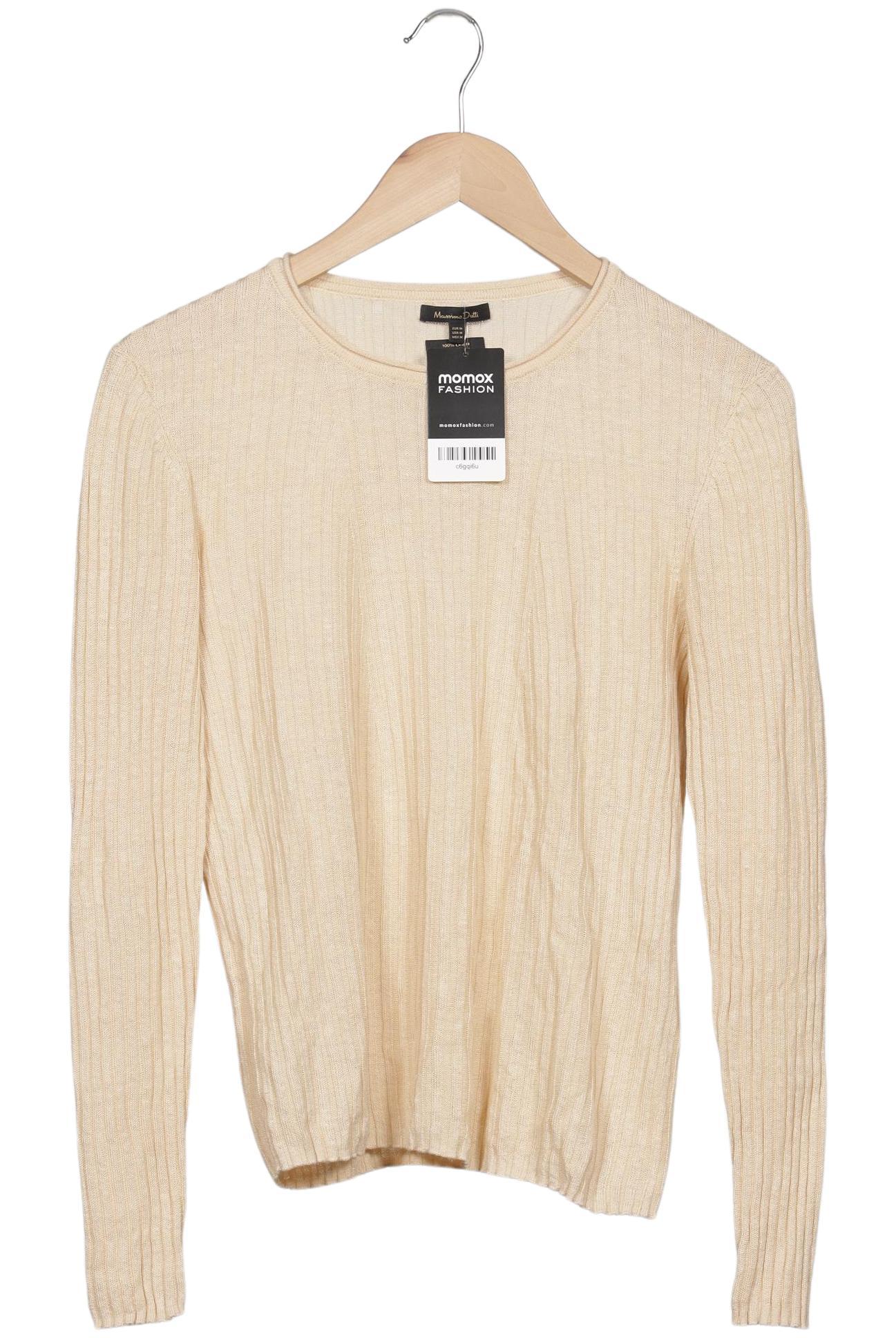 

Massimo Dutti Damen Pullover, beige, Gr. 38