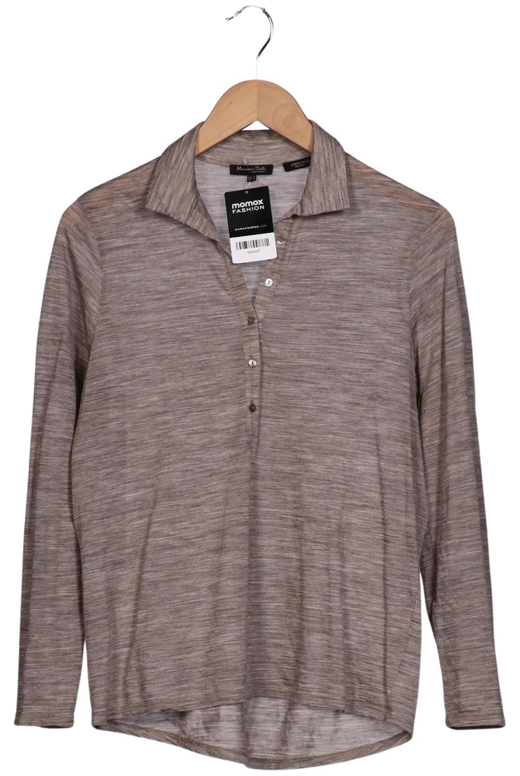 Thumbnail - Massimo Dutti Damen Poloshirt, braun, Gr. 34